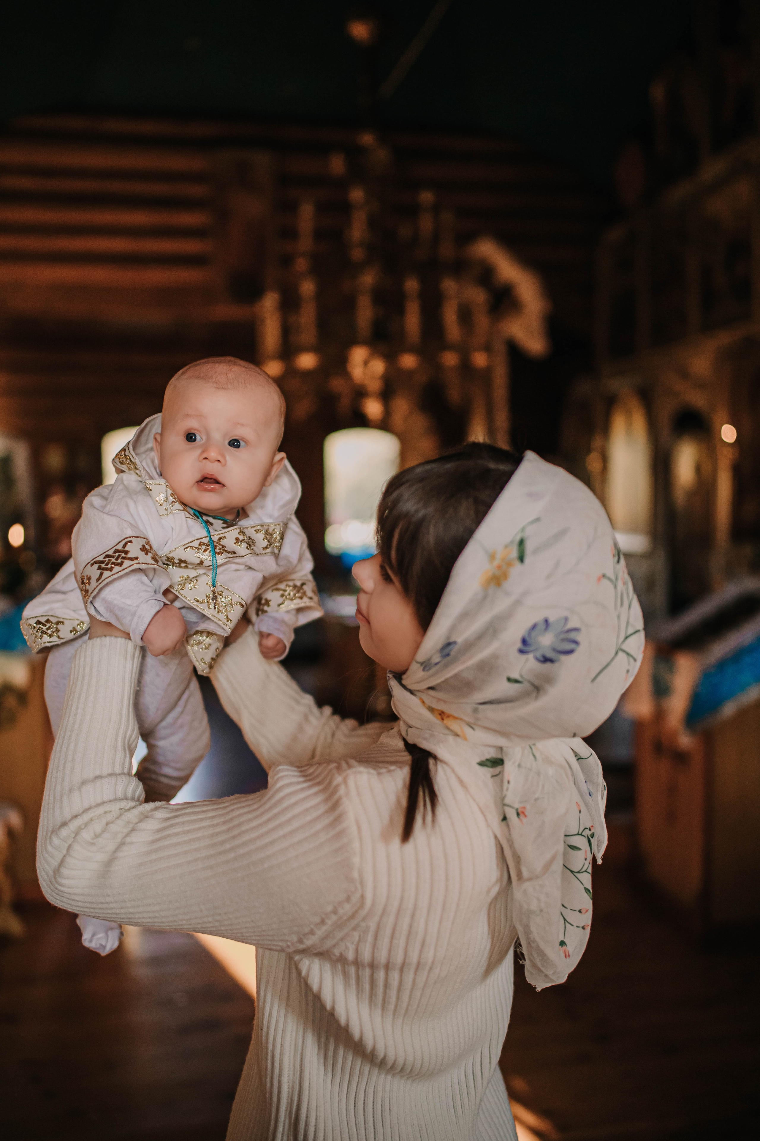 Крещение Дмитрия. Фотограф Дарья Маташкова