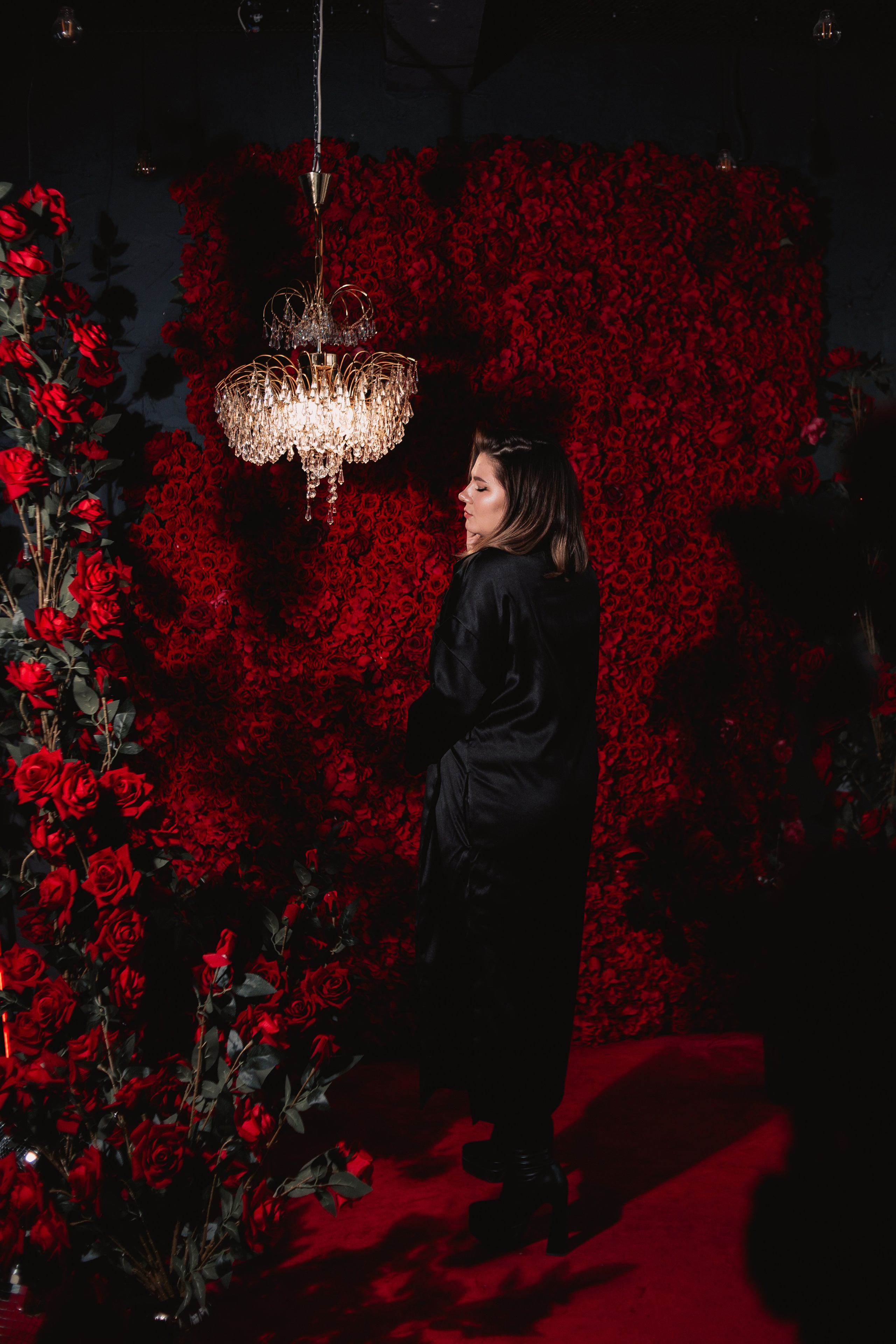 Фотосессия для девушки с бенто тортом в студии. Фотограф в Санкт-Петербурге, Анна Скворцова