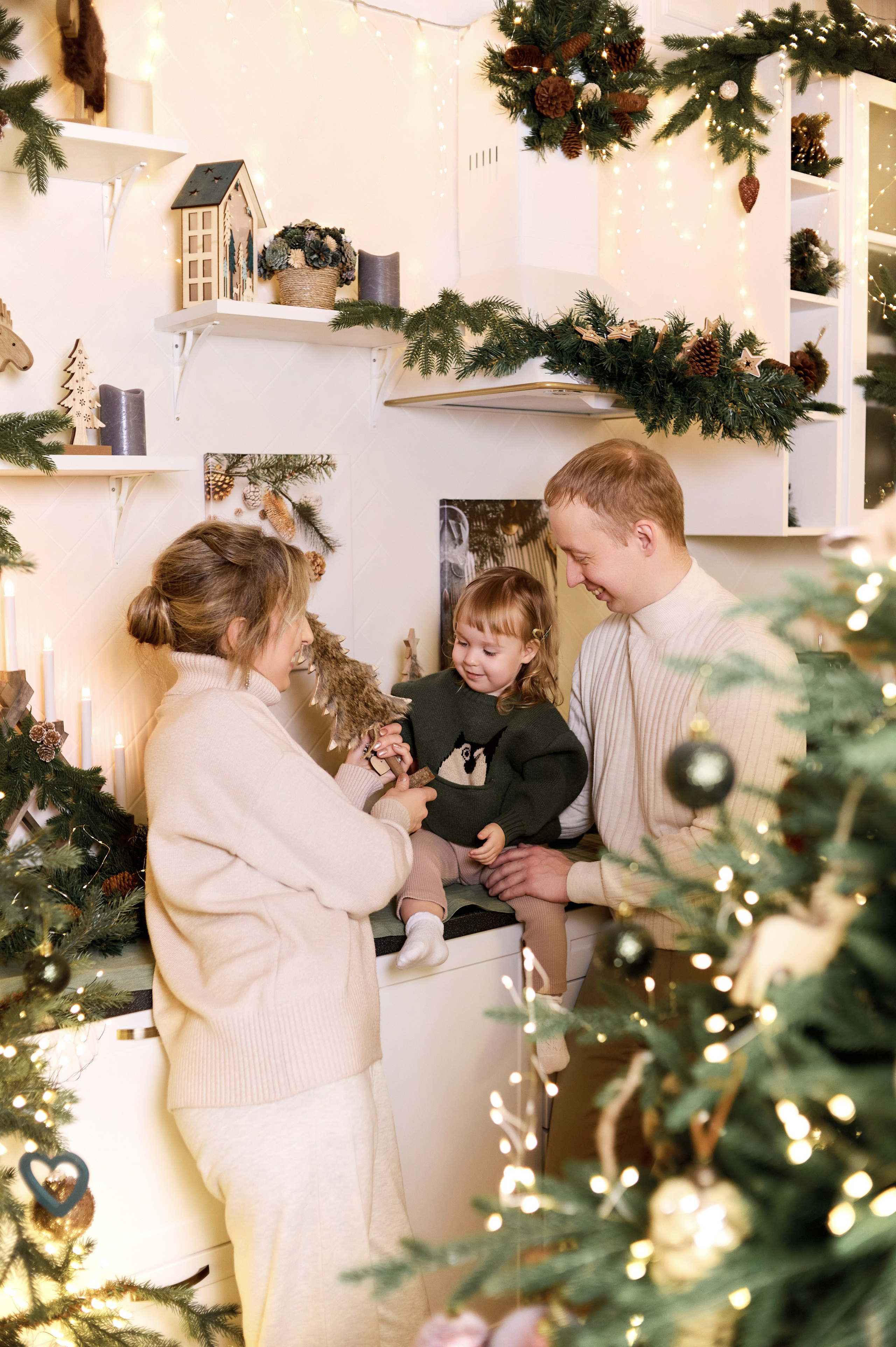 Новогодняя история. Семейный и детский фотограф в г. Ногинске Ангелина Хасанова