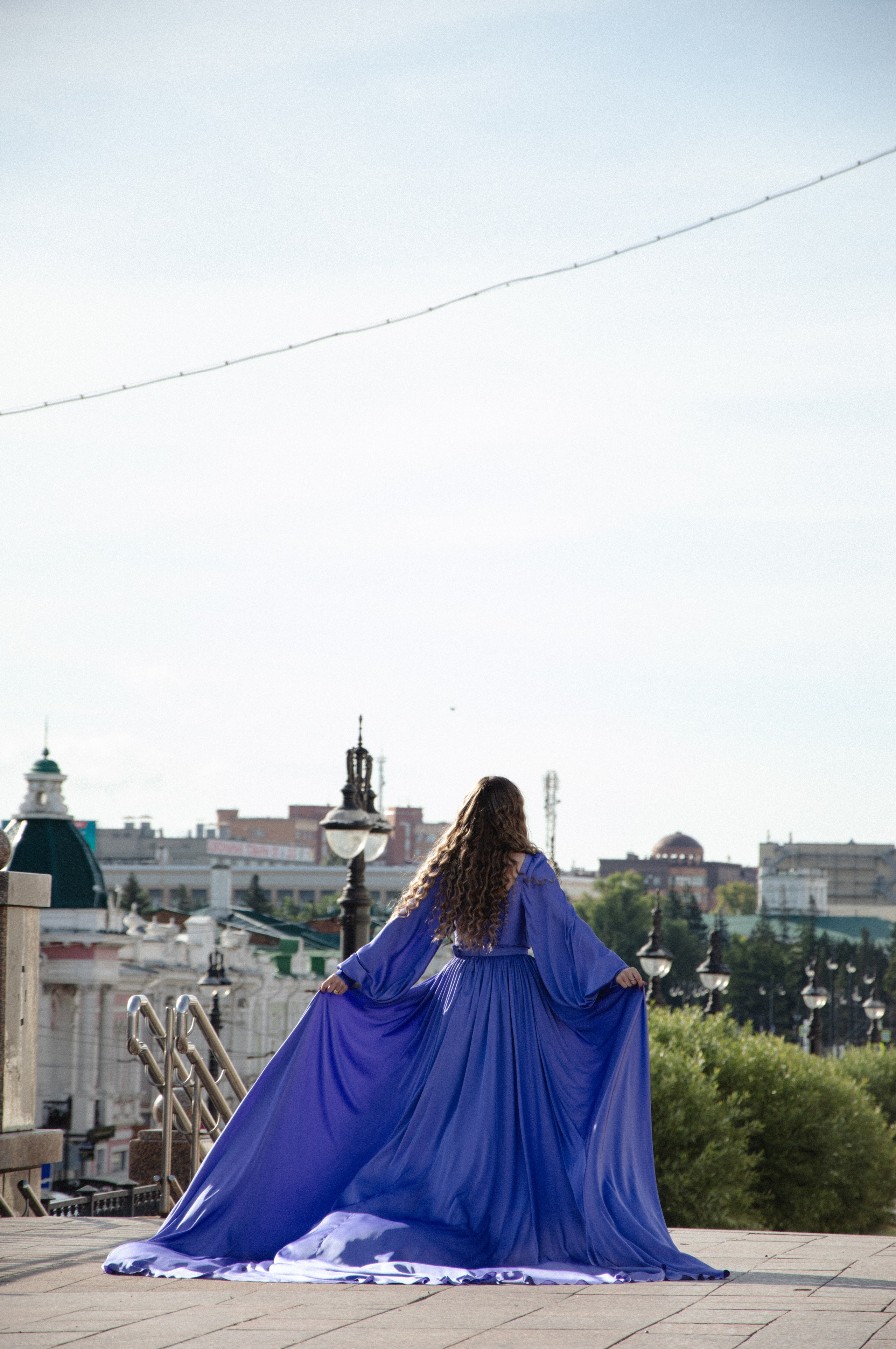 Летящие платья. Мобильный фотограф в Омске