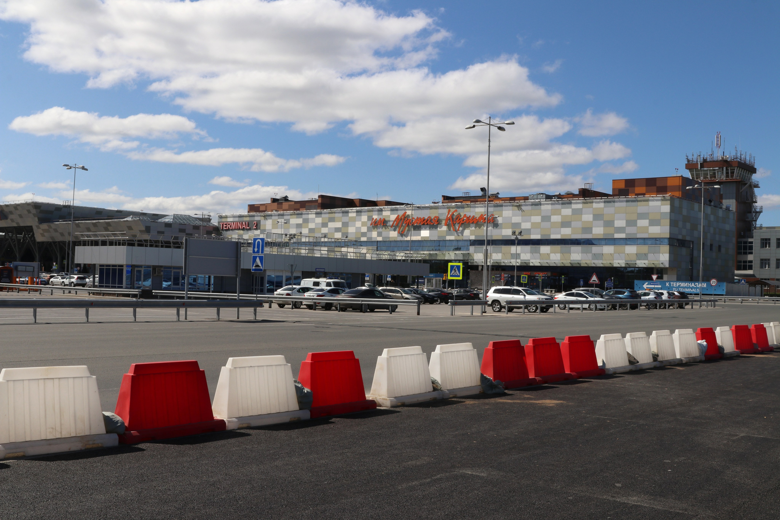 Международный аэропорт Уфа имени Мустай Карима - старт велопохода