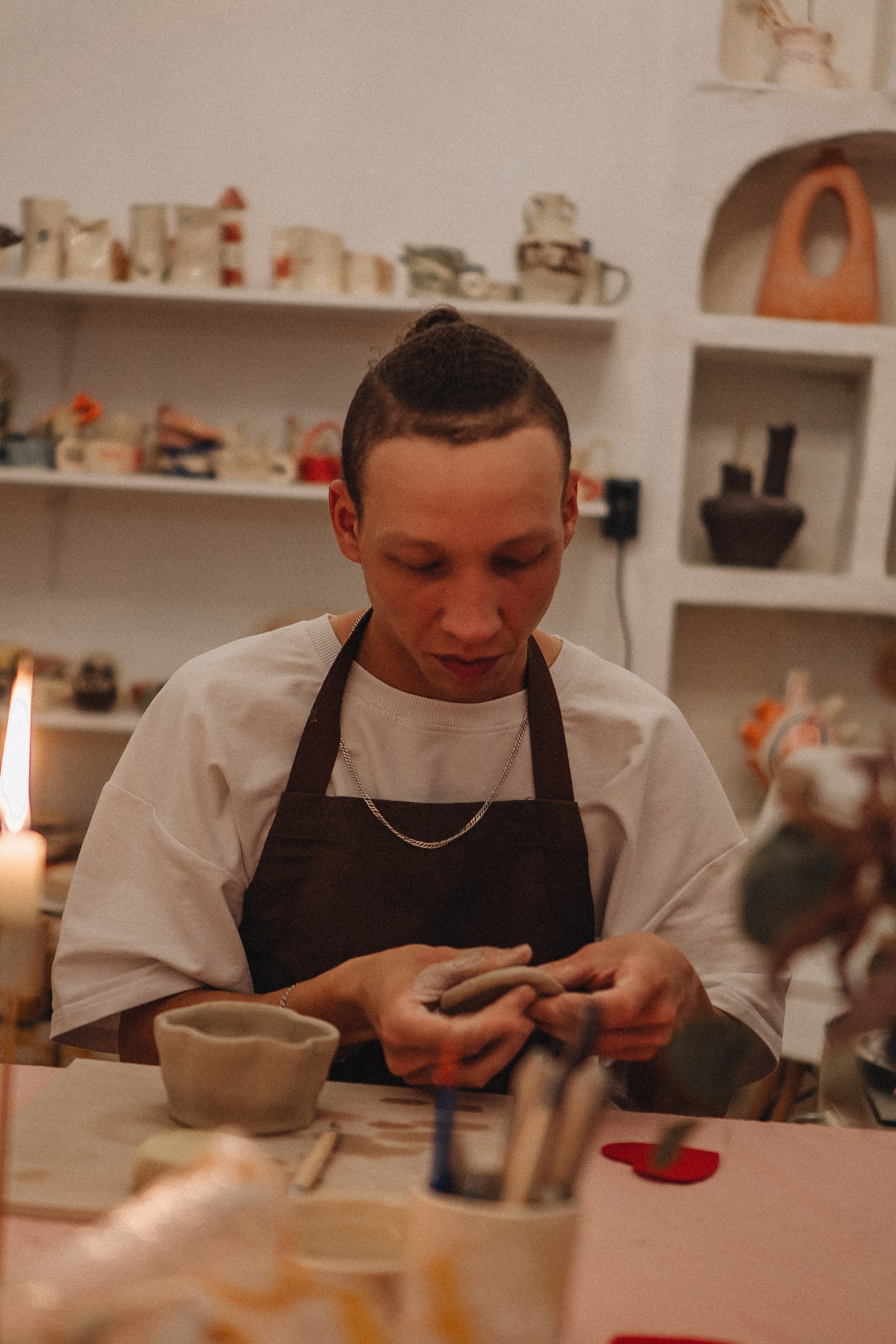 СВИДАНИЕ В ГОНЧАРНОЙ МАСТЕРСКОЙ. Профессиональный фотограф, Санкт-Петербург — Виктория Богомолова