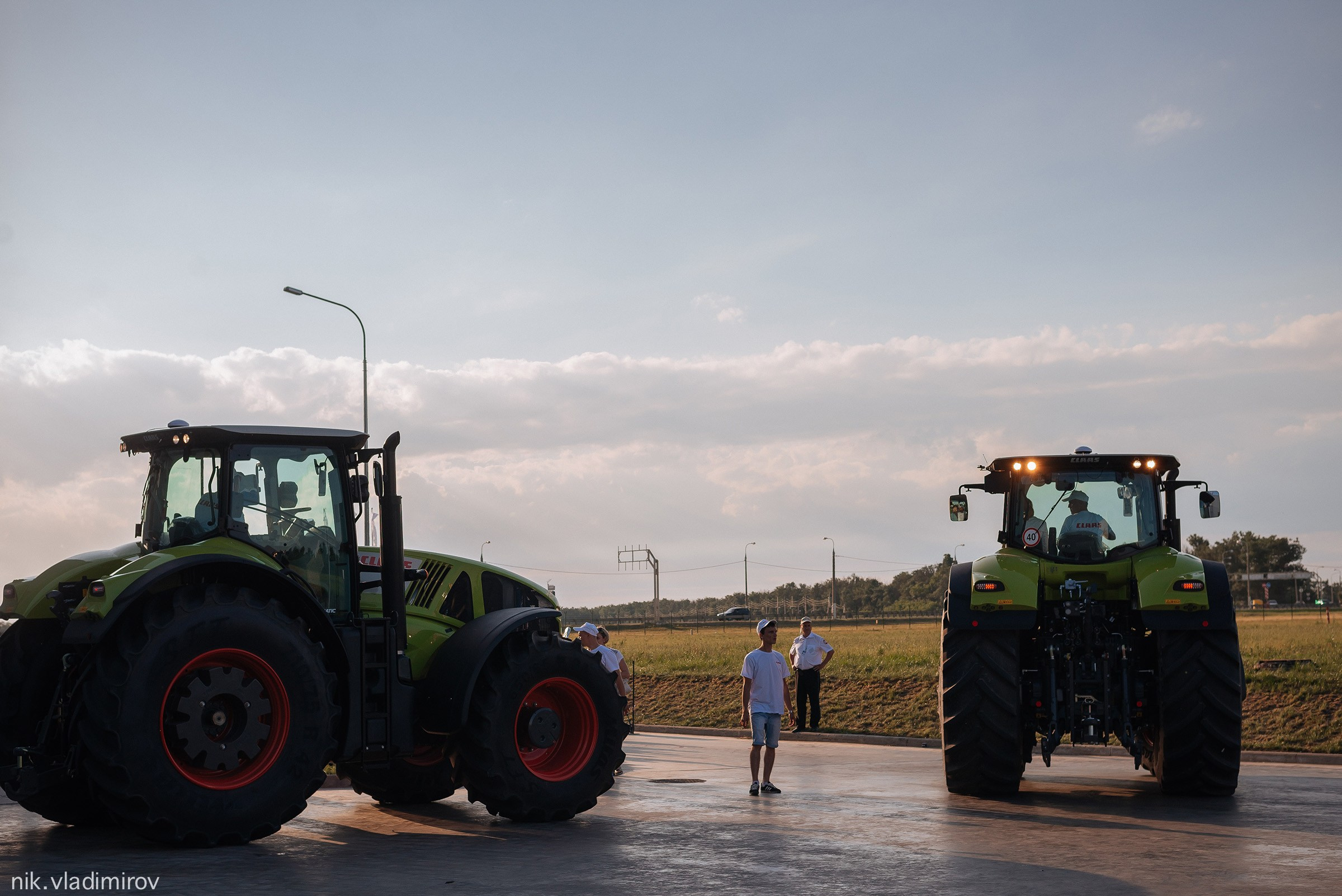 Семейный праздник на заводе «CLAAS». Фотограф Николай Владимиров