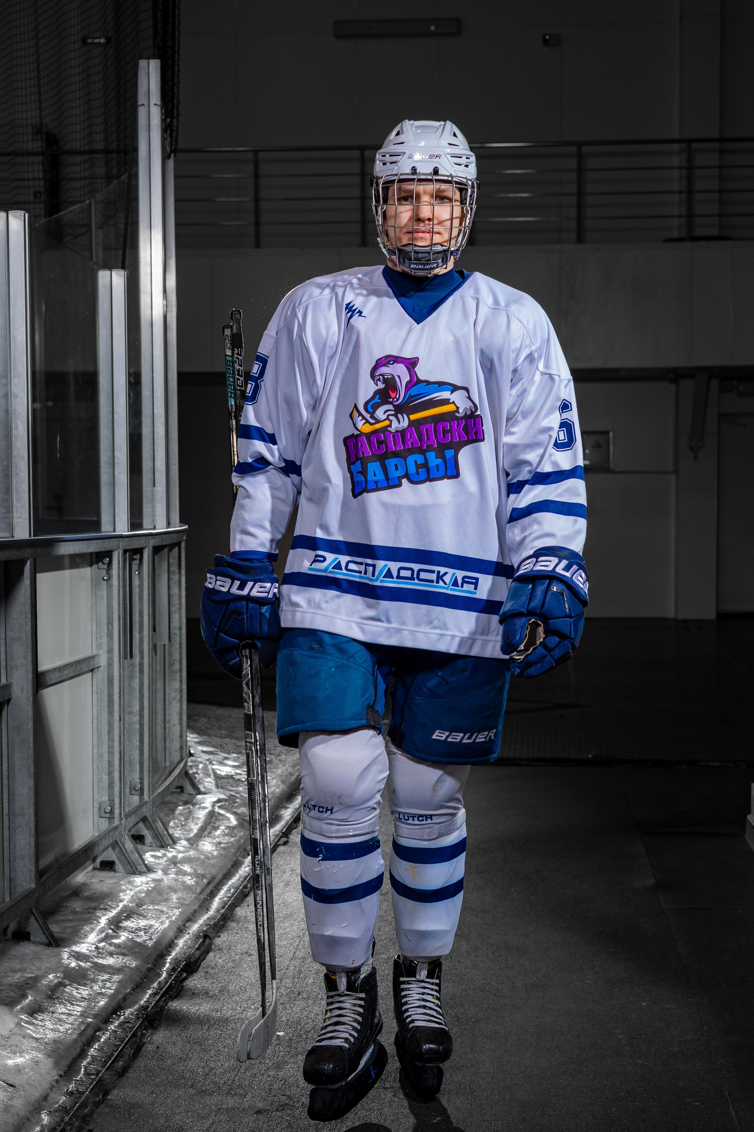 ХК Распадские Барсы. Фотограф Князев Сергей