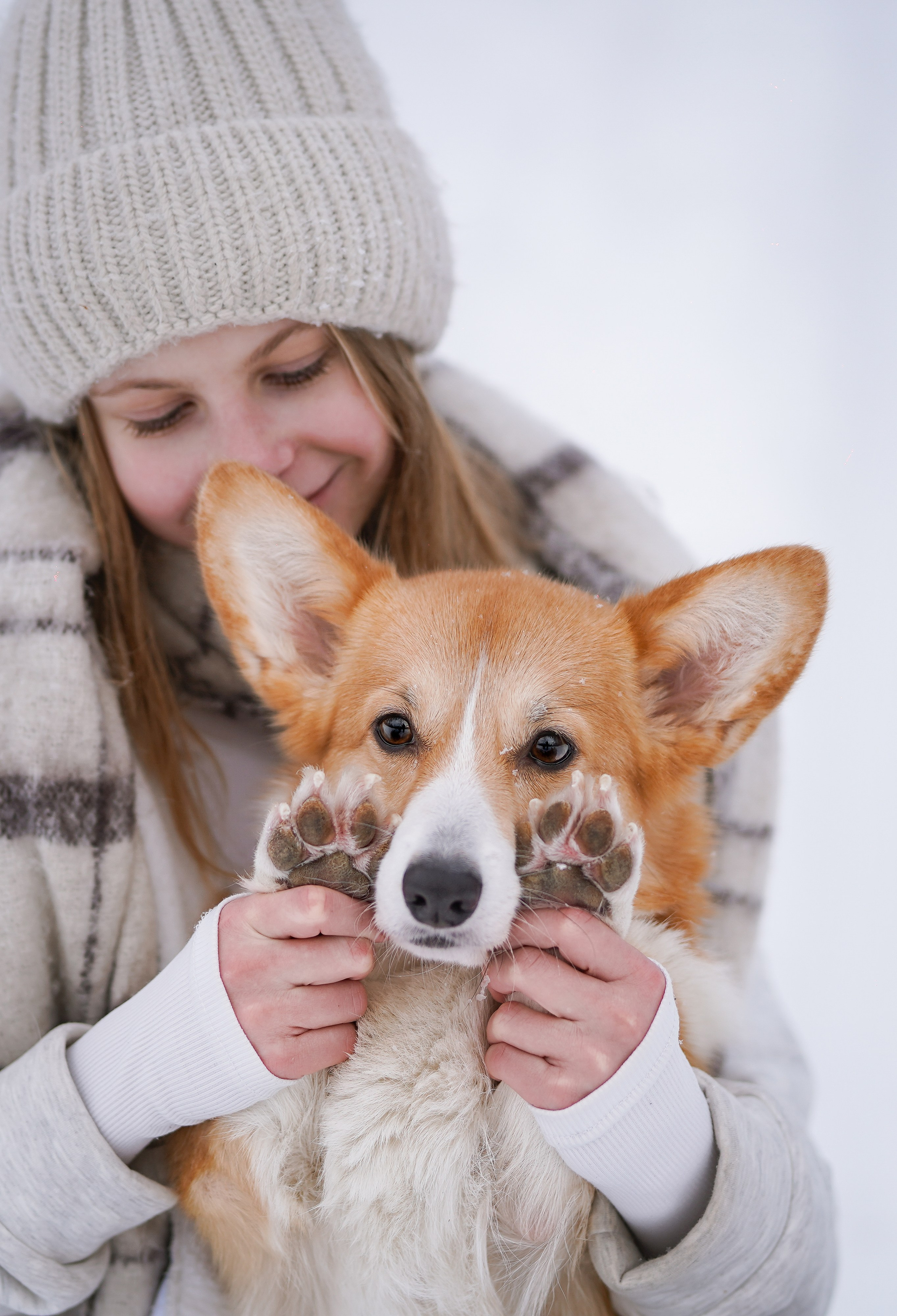 Кристина и Лаки. Фотограф-анималист в Санкт-Петербурге Яна Мартынова