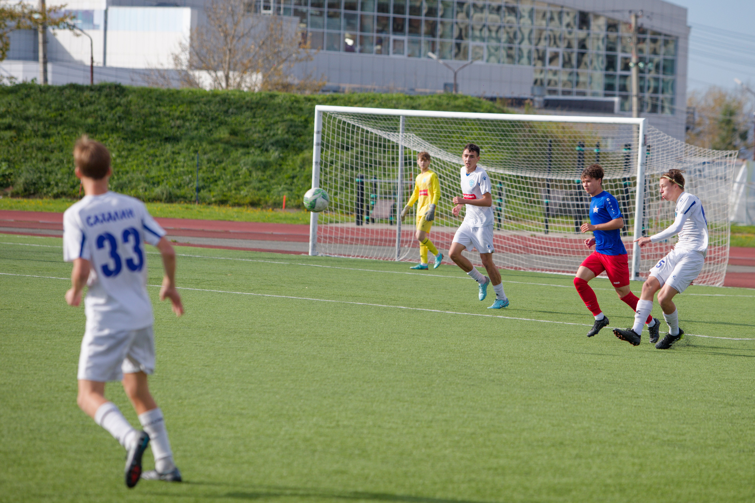 Матч ЮФЛ Сахалин-Хабаровск (U-18). Кутузов Евгений Фотограф в Южно-Сахалинске