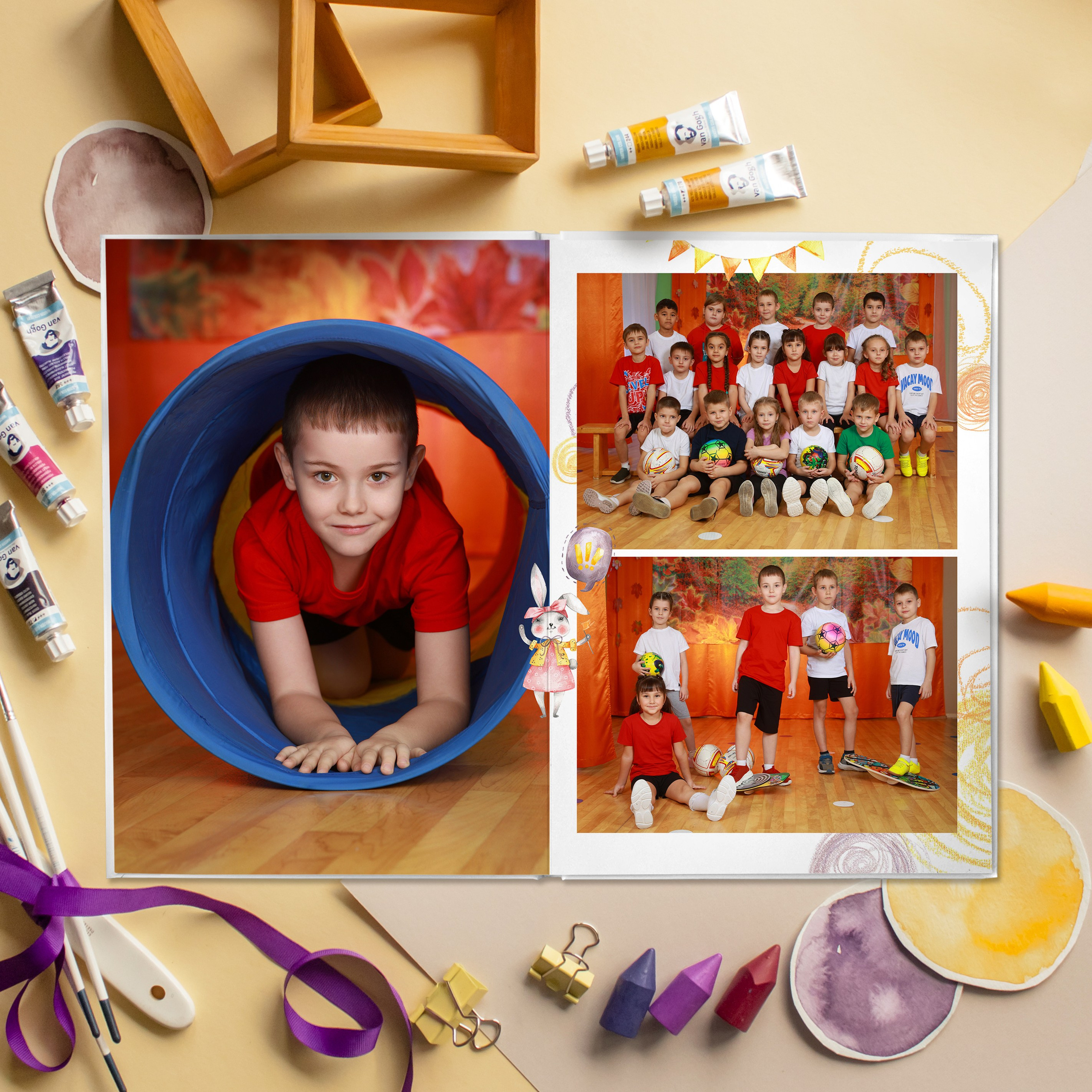 Дизайн альбома для детского сада