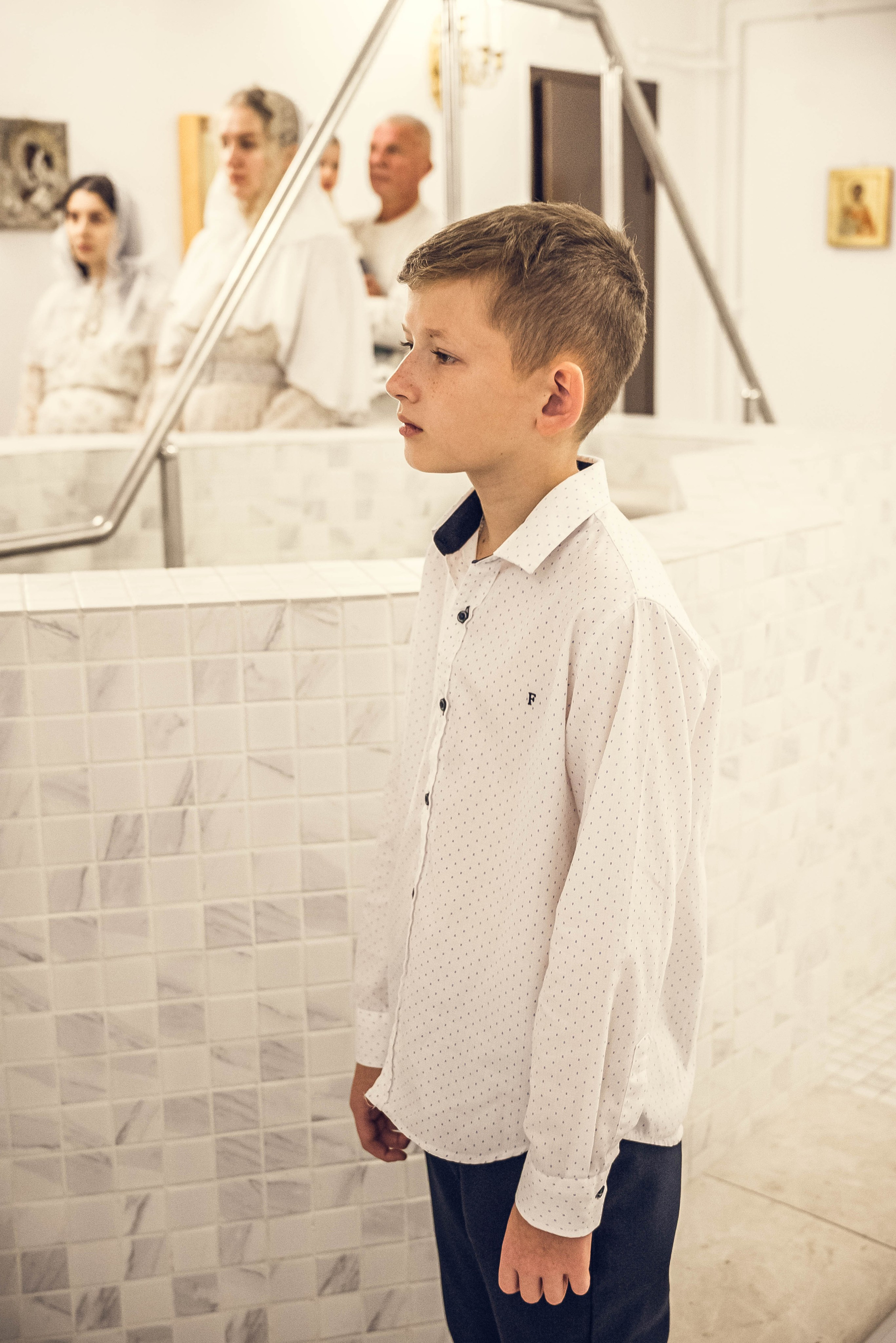 Крещение Мирона. Семейный и детский фотограф Москва