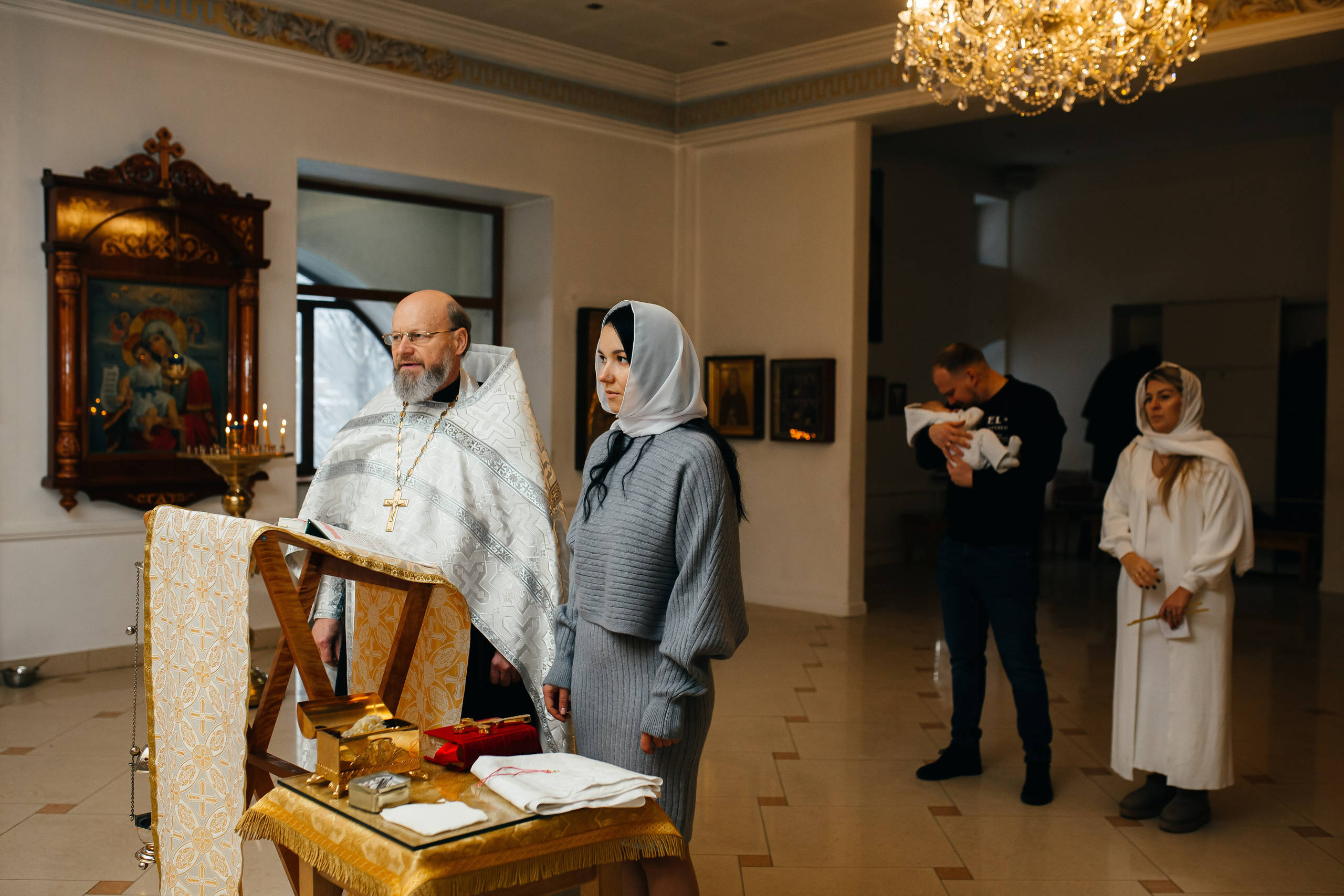 Домовая церковь Иерусалимской иконы Божией Матери м. Домодедовская. Свадебный и семейный фотограф