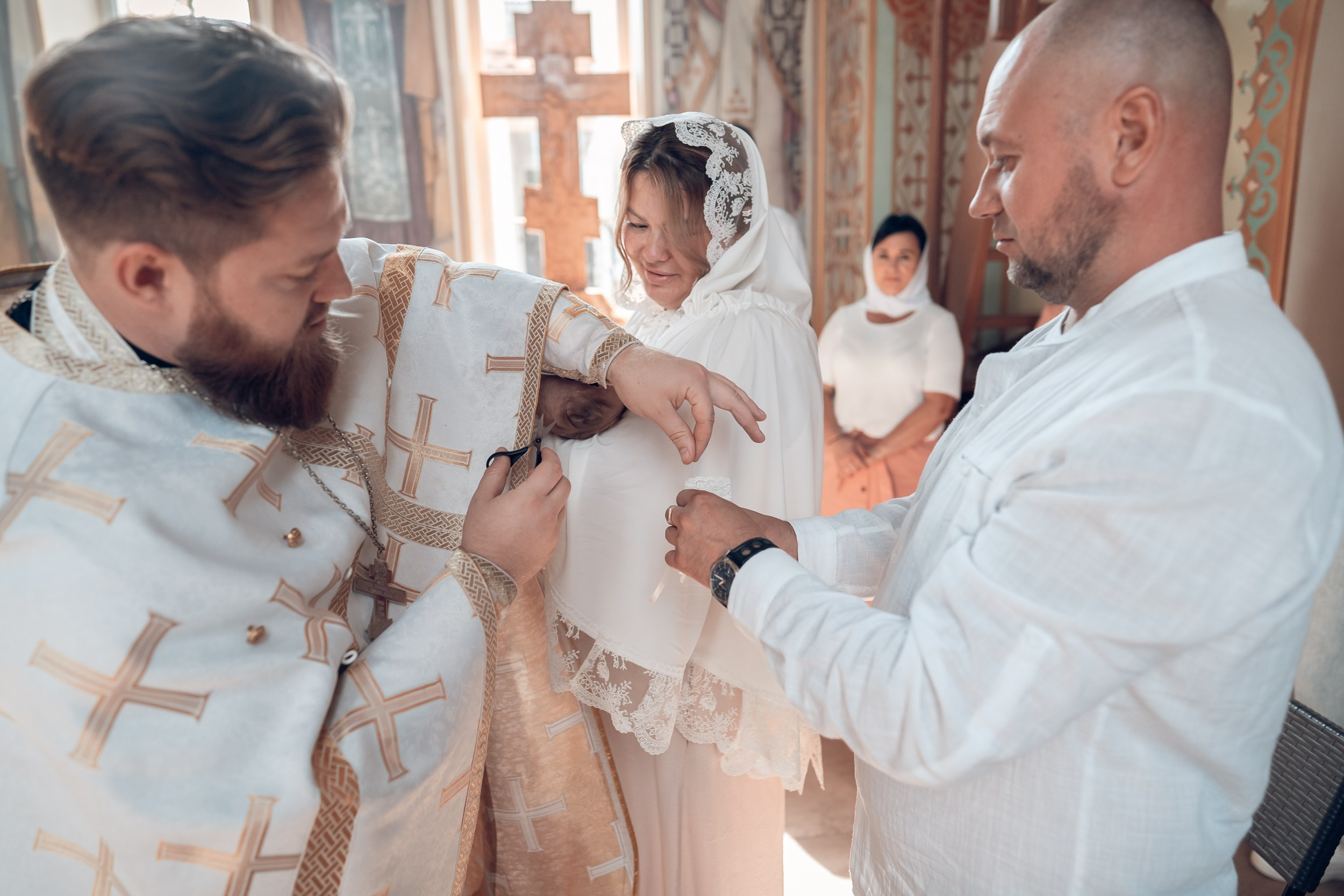 Крещение в храме ап.Андрея Первозванного г. Севастополь. Церковный фотограф Севастополь