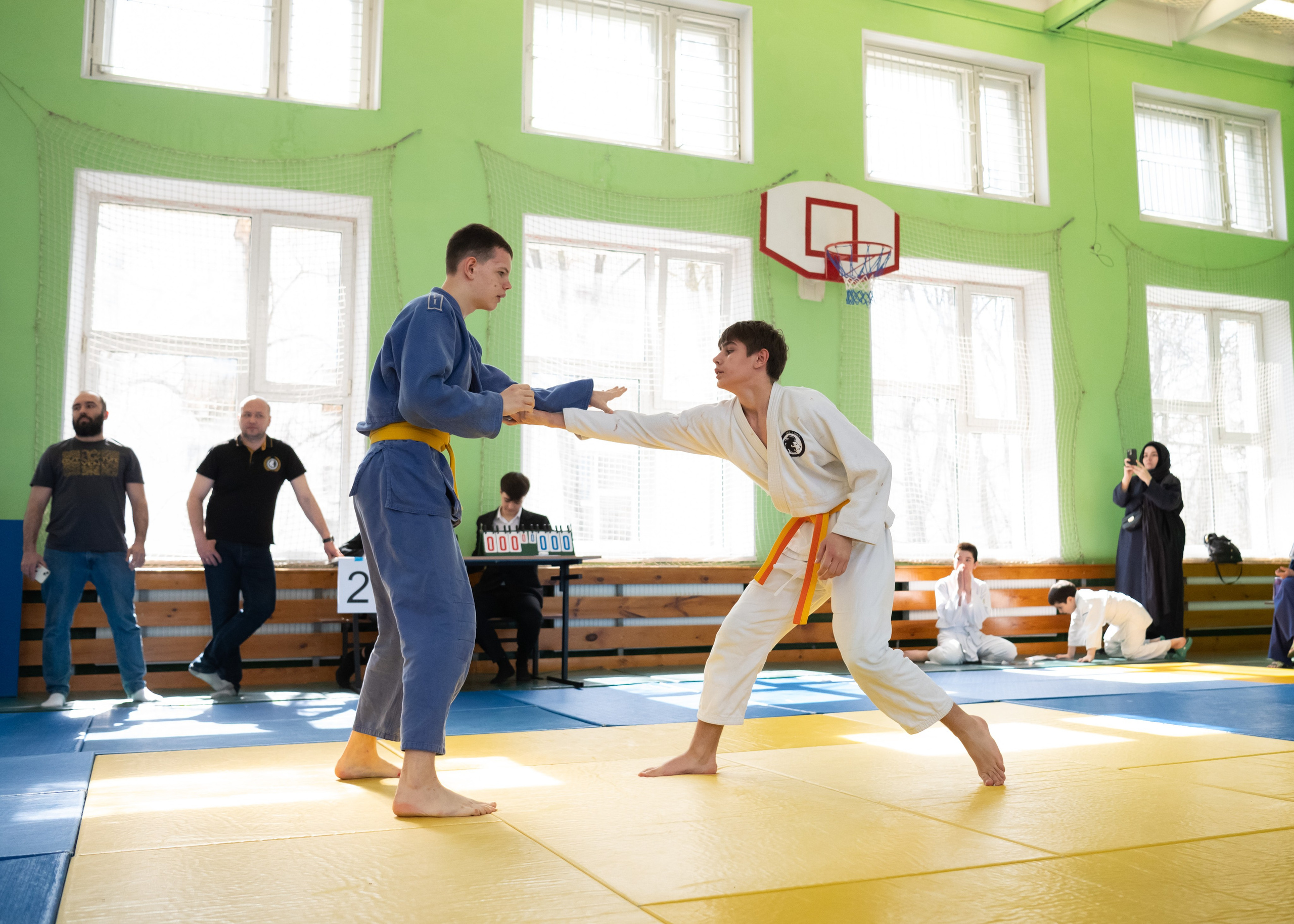 Спортивные соревнования по Дзюдо. Детский и семейный фотограф г. Москва Оксана Катаджи