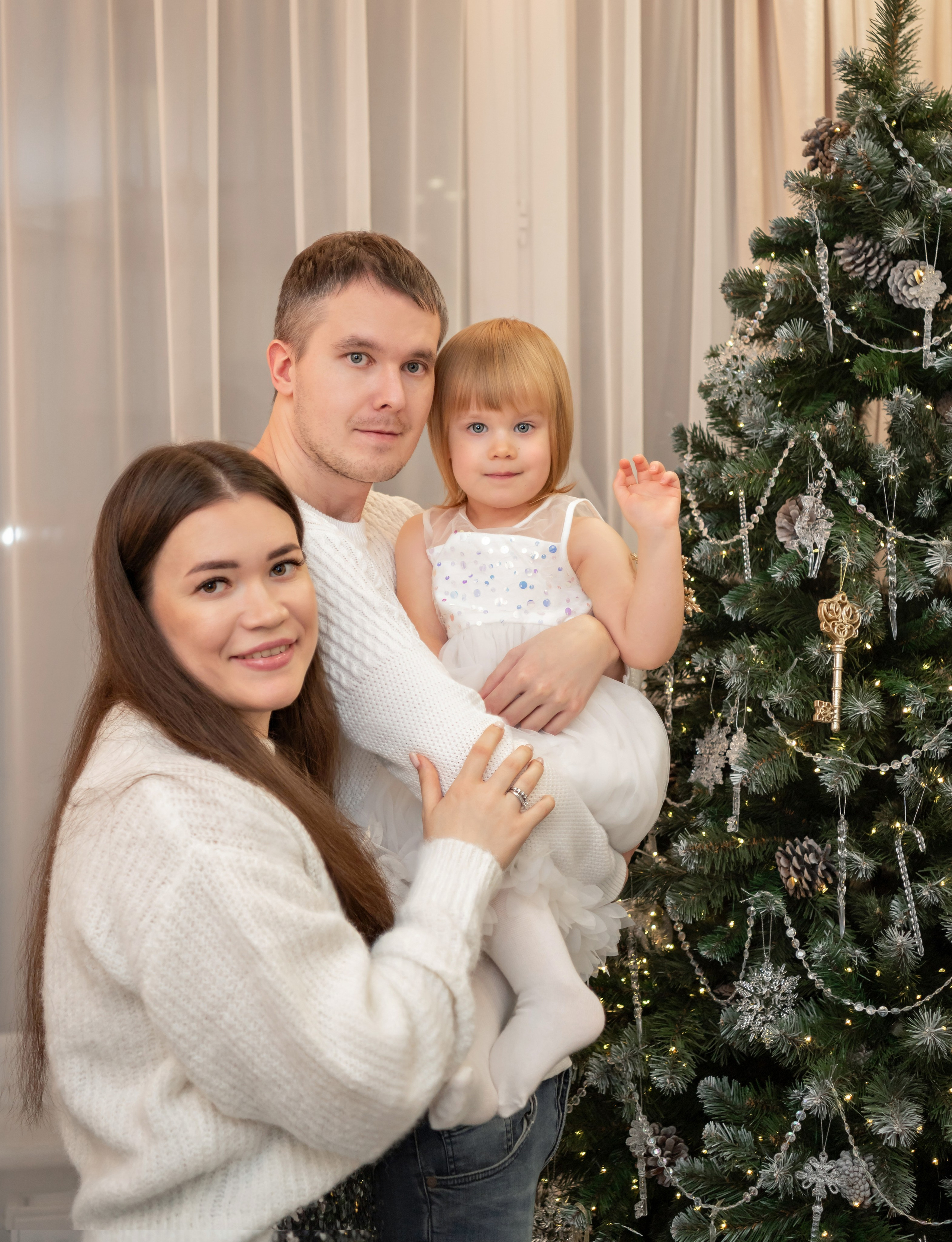 Новогодняя домашняя фотосессия. Детский и семейный фотограф г. Москва Оксана Катаджи