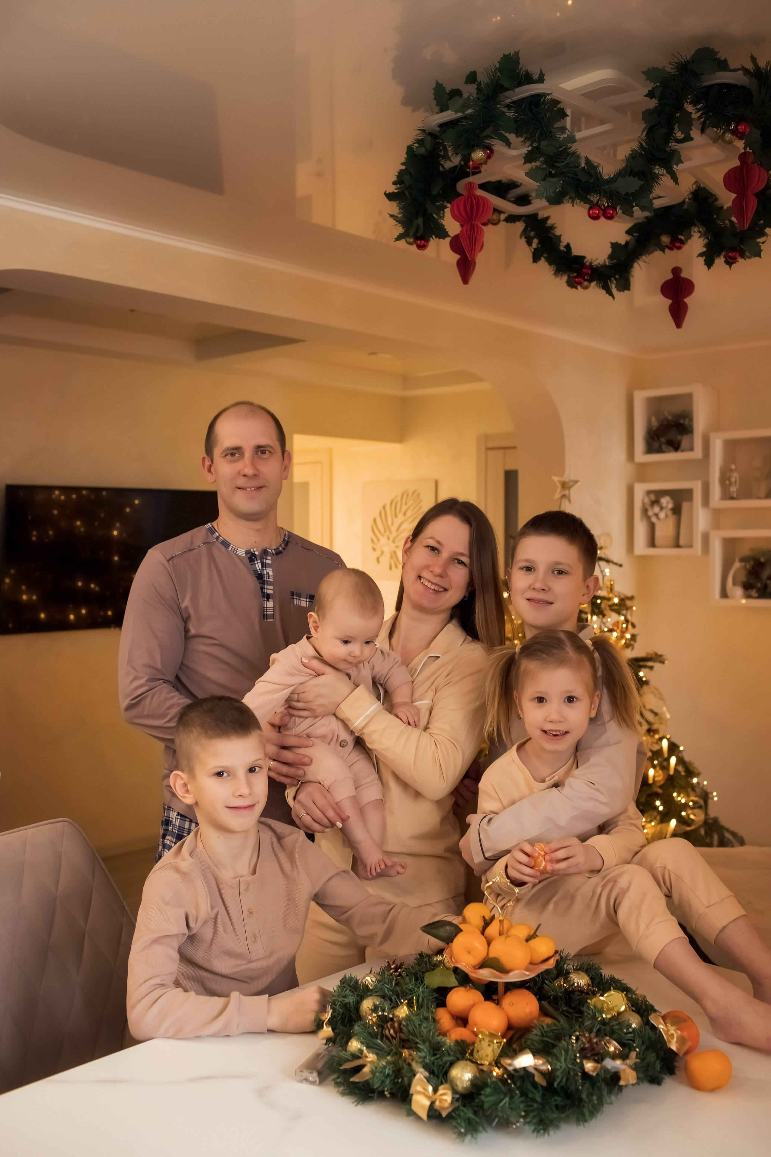 Теплое Рождество. Семейный и детский фотограф в Саратове Полина Коткина