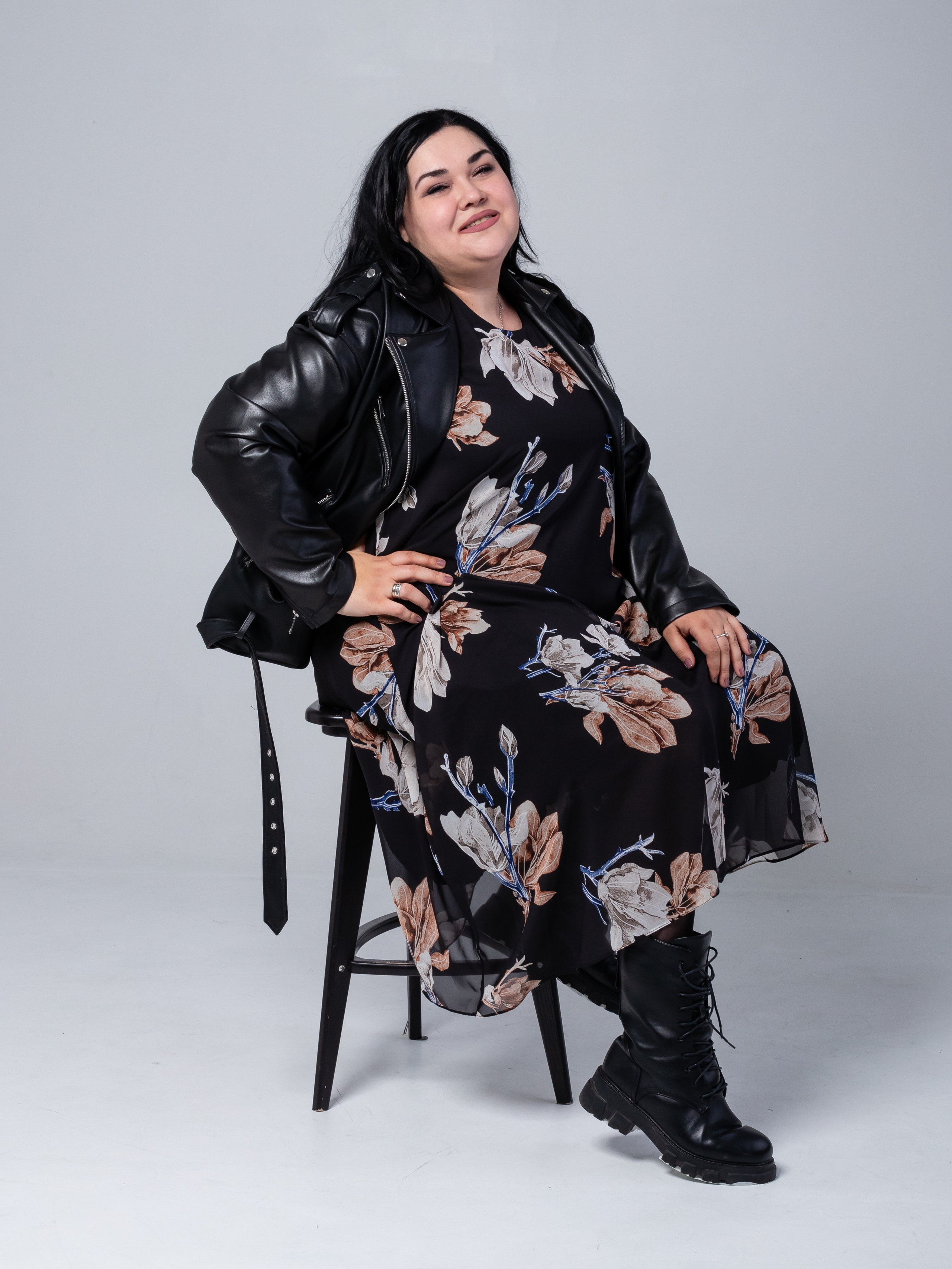 Модель plus size. Фотограф в Краснодаре Арина Кудряшова