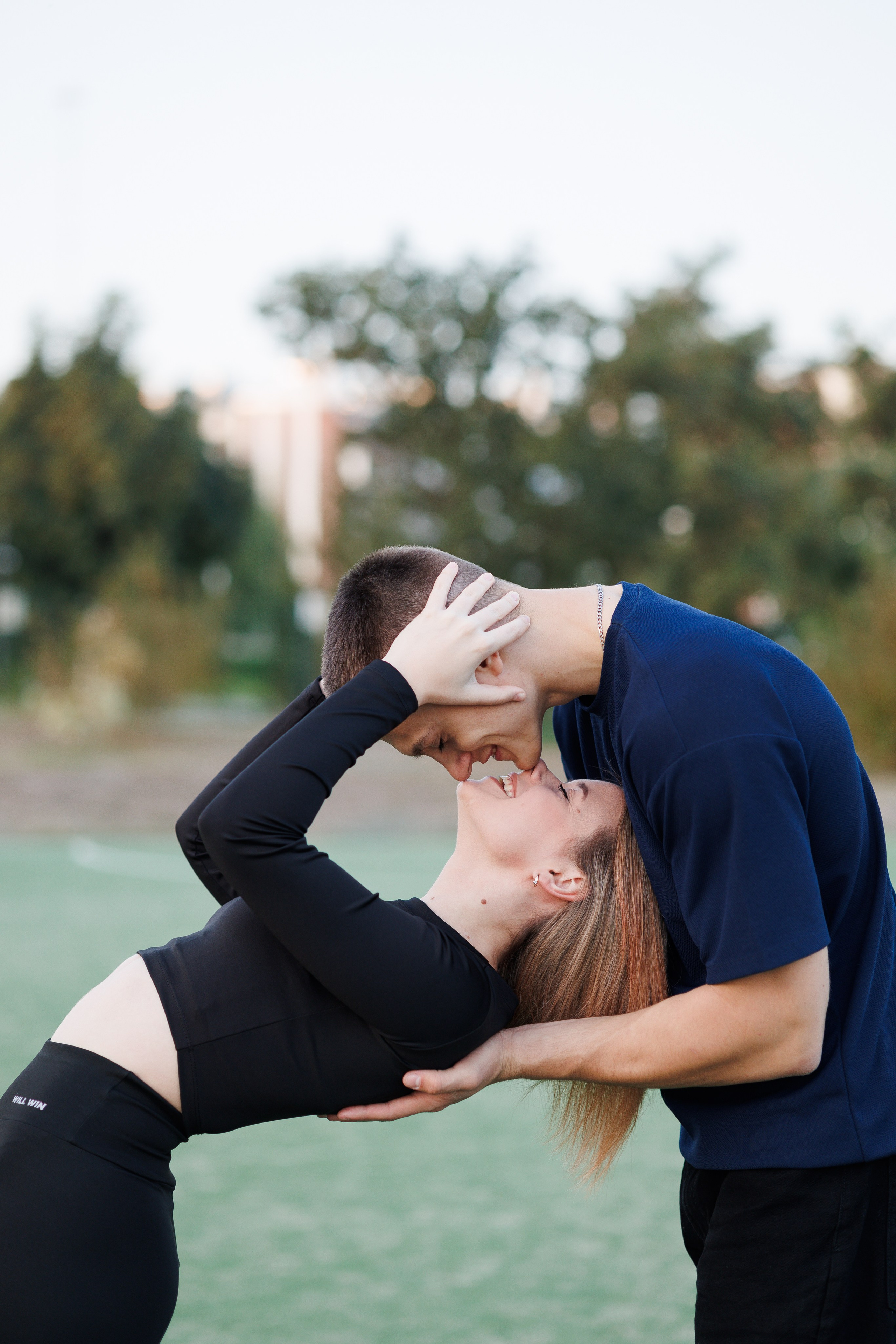 На спорт площадке (Настя+Игорь). Photograph Svetlana Volkova
