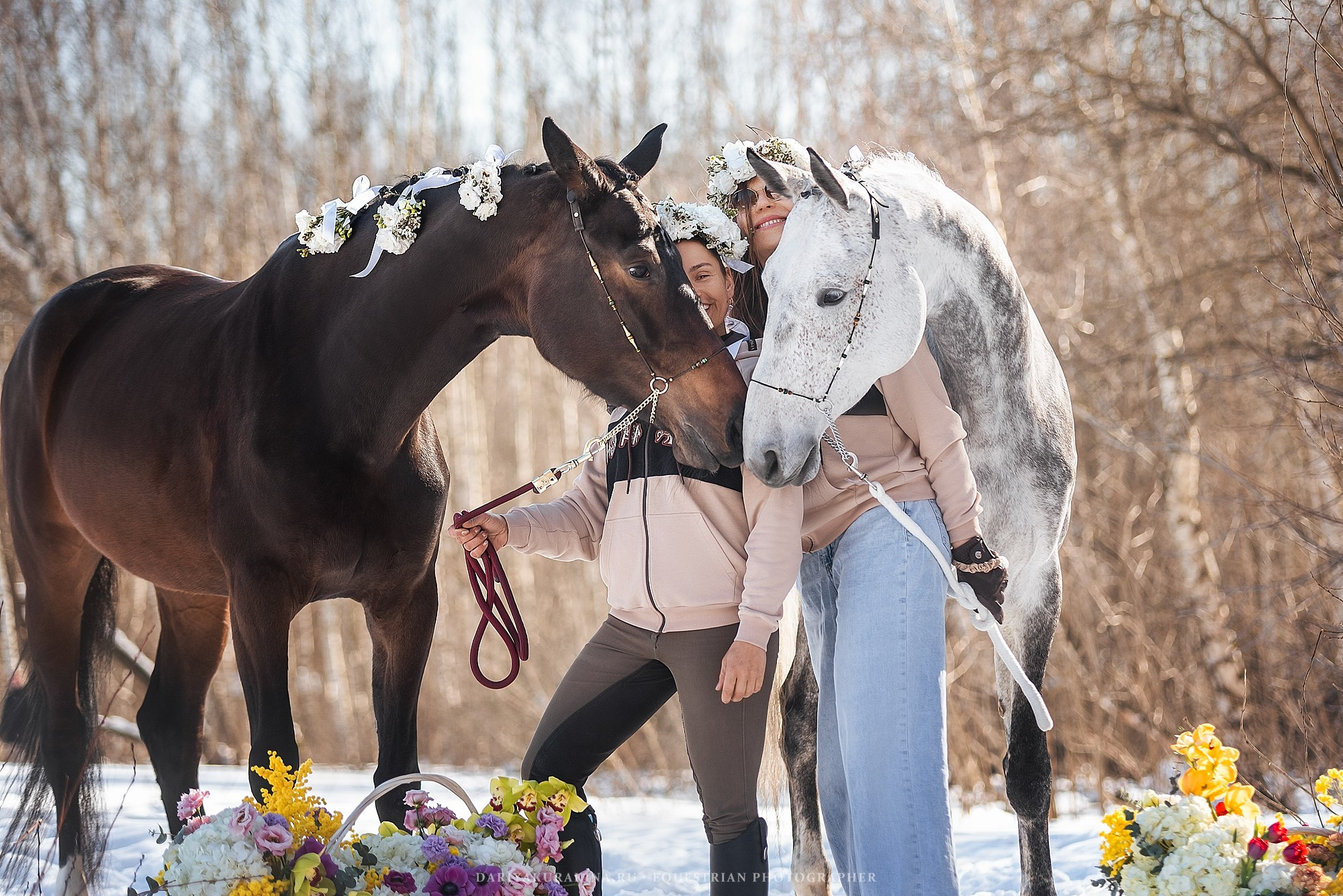 «ЮНА» Весна. Конный фотограф Куракина Дарья • Фотосессии с лошадьми