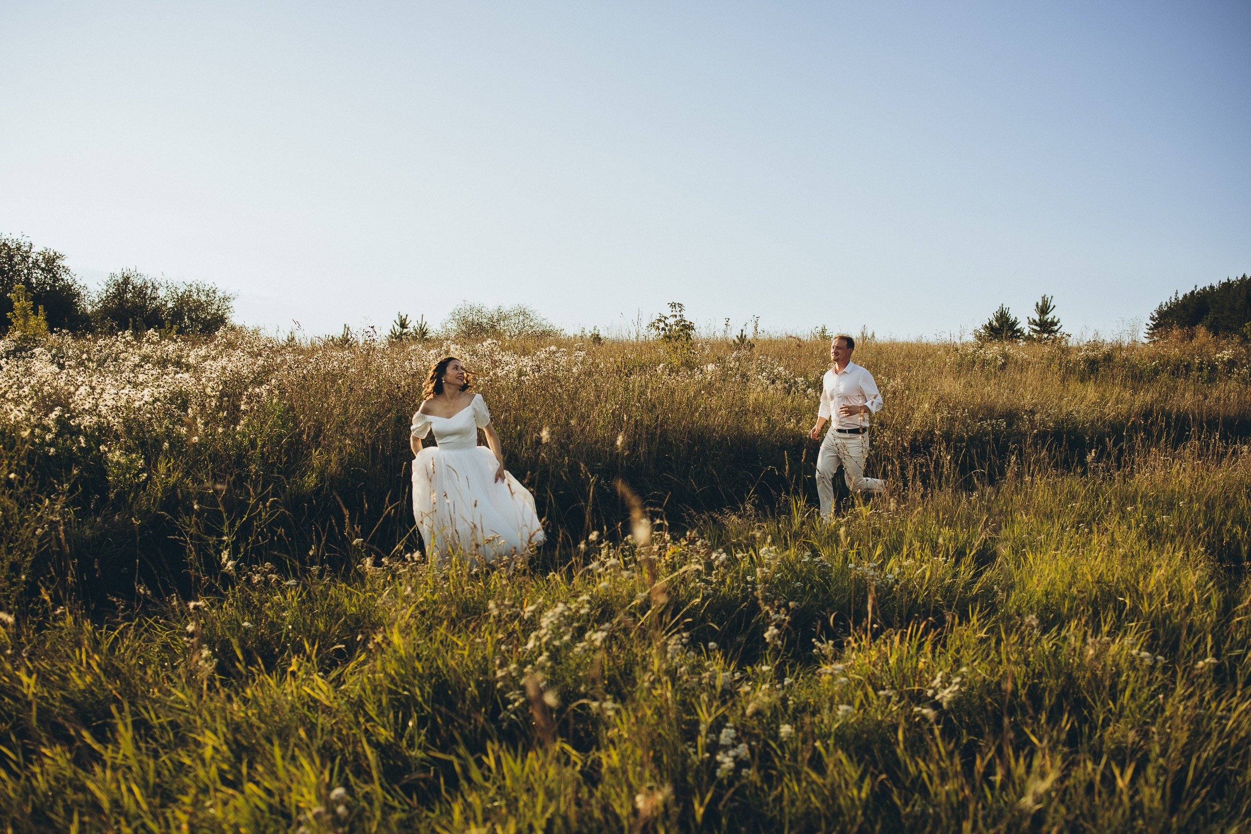 Свадебная love-story на закате