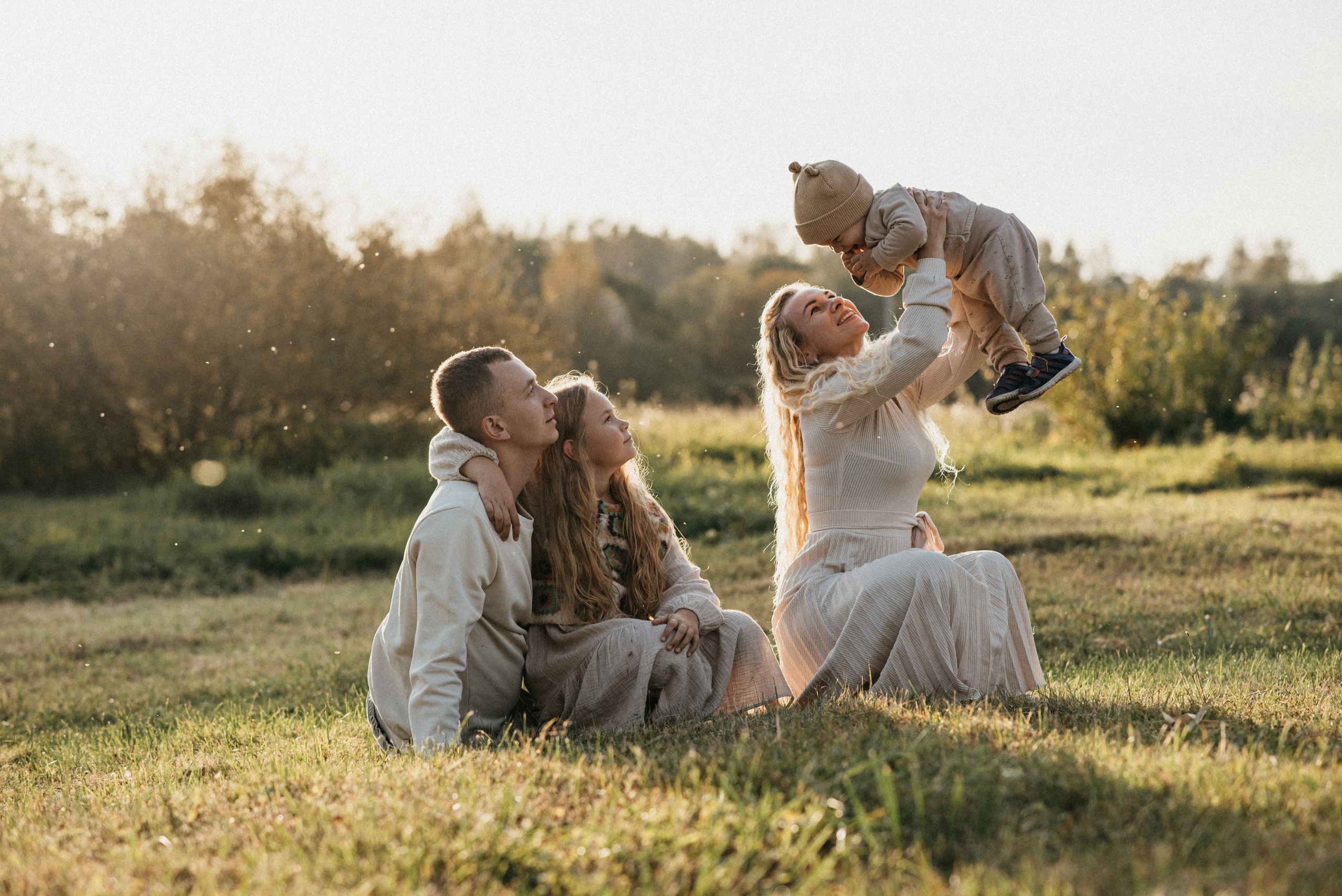 Света, Саша, Алиса и Ян. Семейный фотограф в Клину и Москве Елена Храпунова