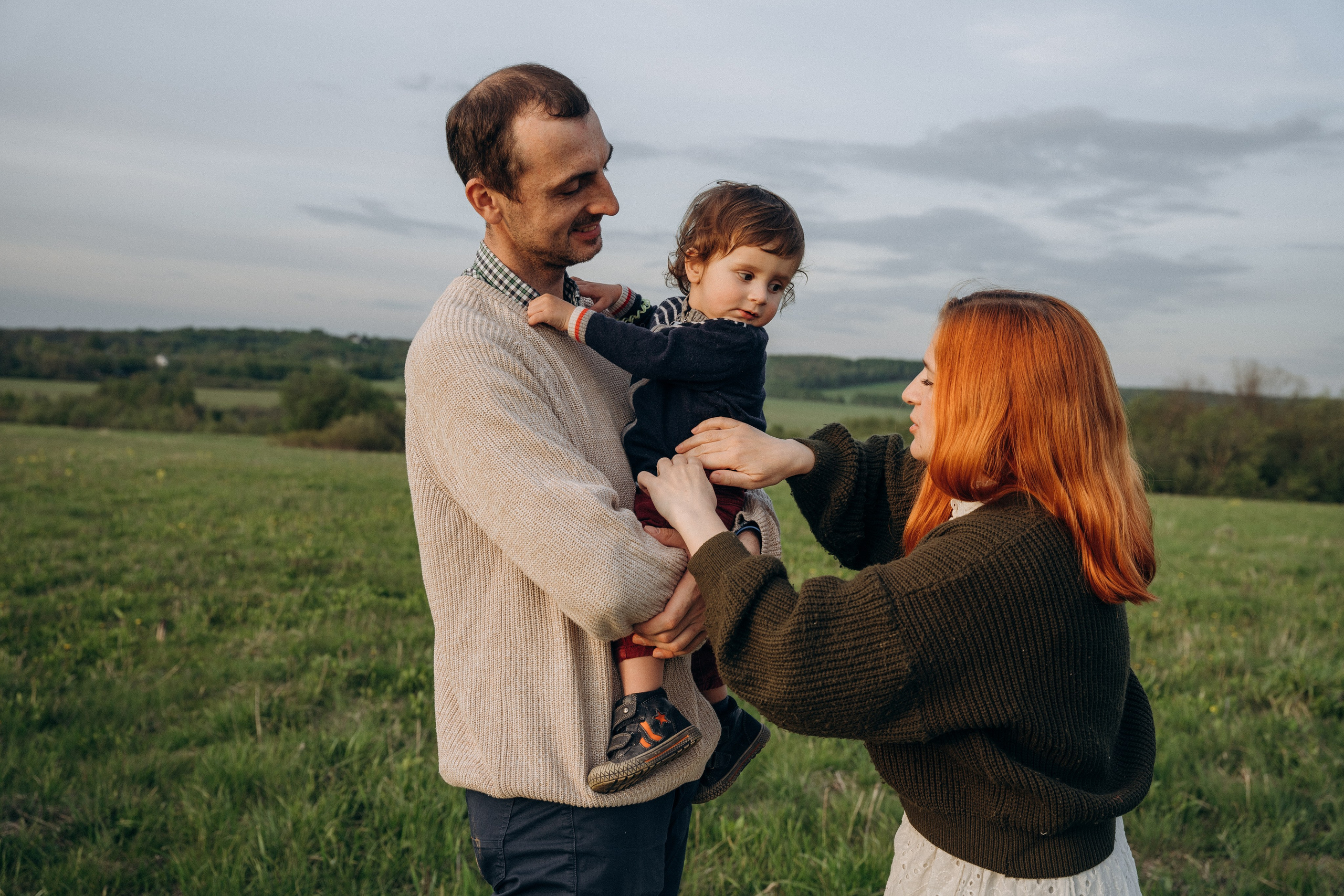 Семья Коломиных. Семейный фотограф в Клину и Москве Елена Храпунова