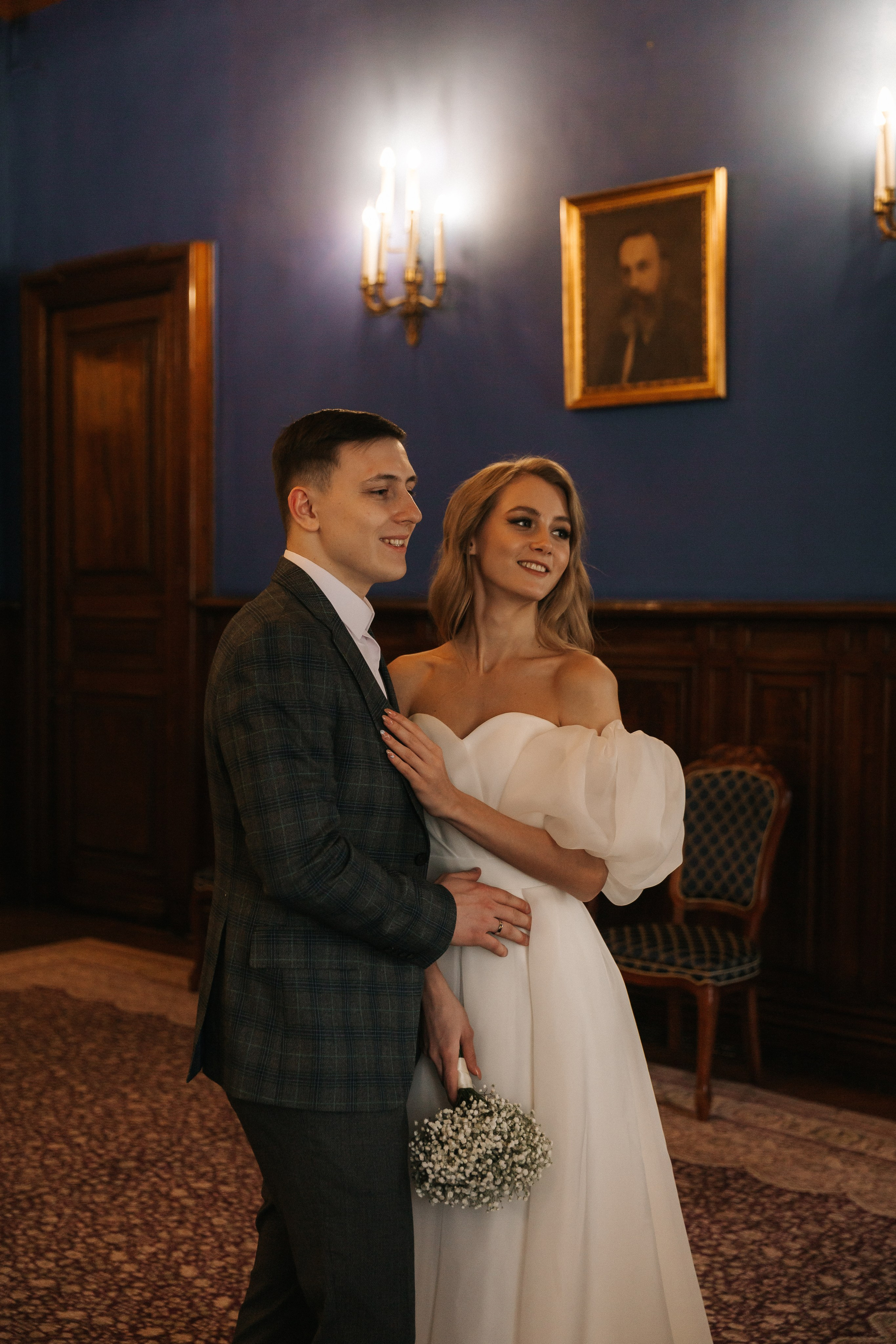 ДВОРЕЦ № 1 | Март, Исаакий, Английская набережная. Свадебный фотограф в Санкт-Петербурге Полина Корзухина