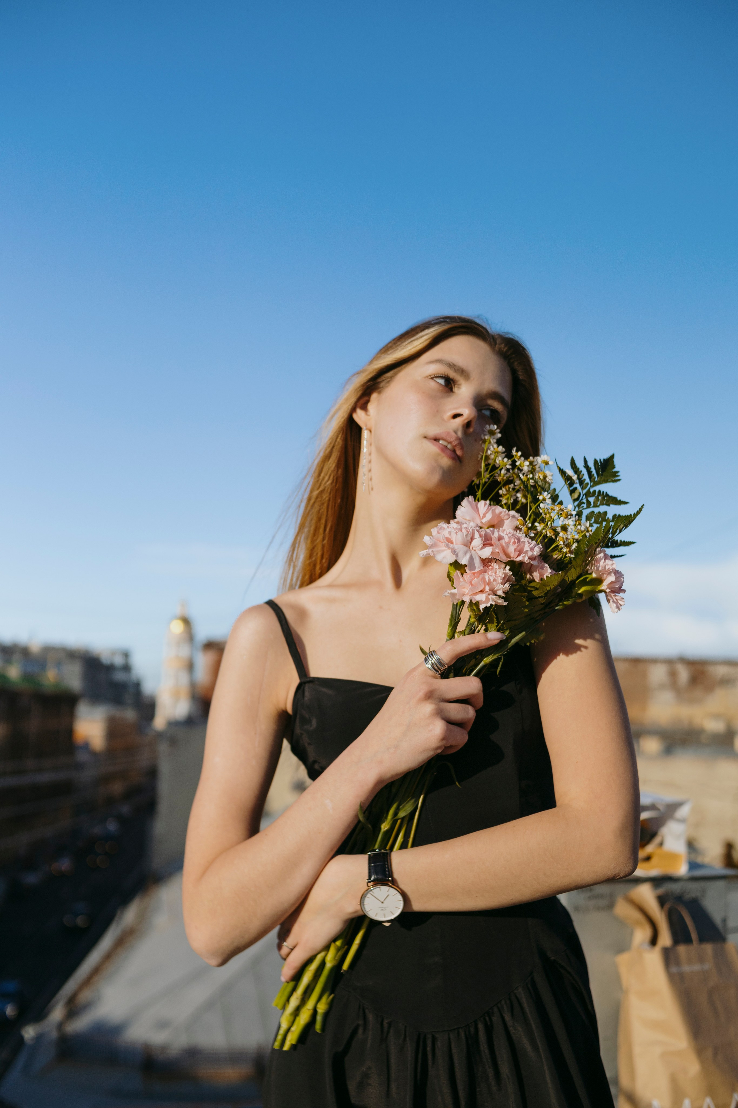 Фотосессия на крыше в Санкт-Петербурге. Портретный Фотограф Александр «Konevtsoph» В Санкт-Петербурге