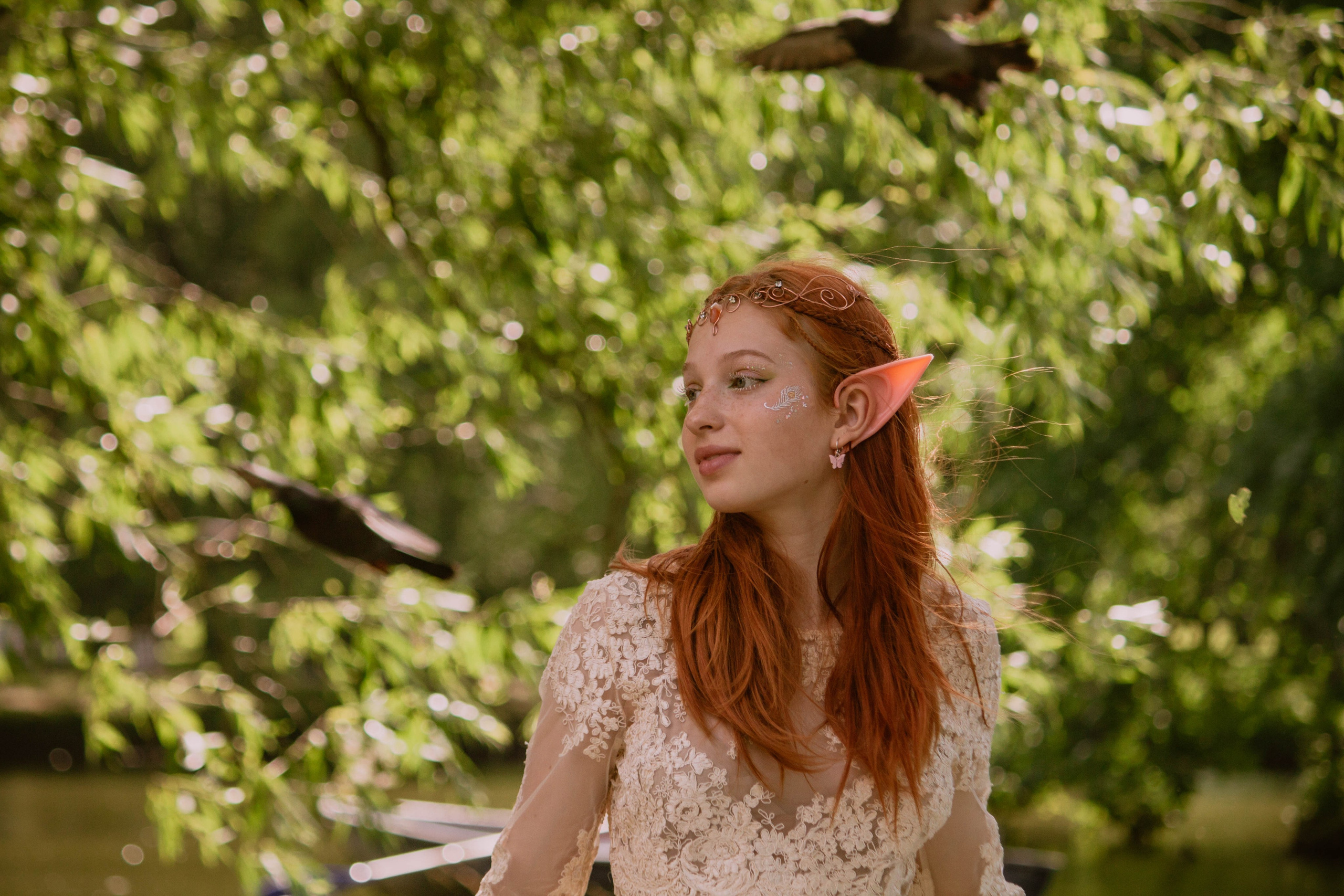 В саду. Создадим шедевр? Виталина и её фотоискусство