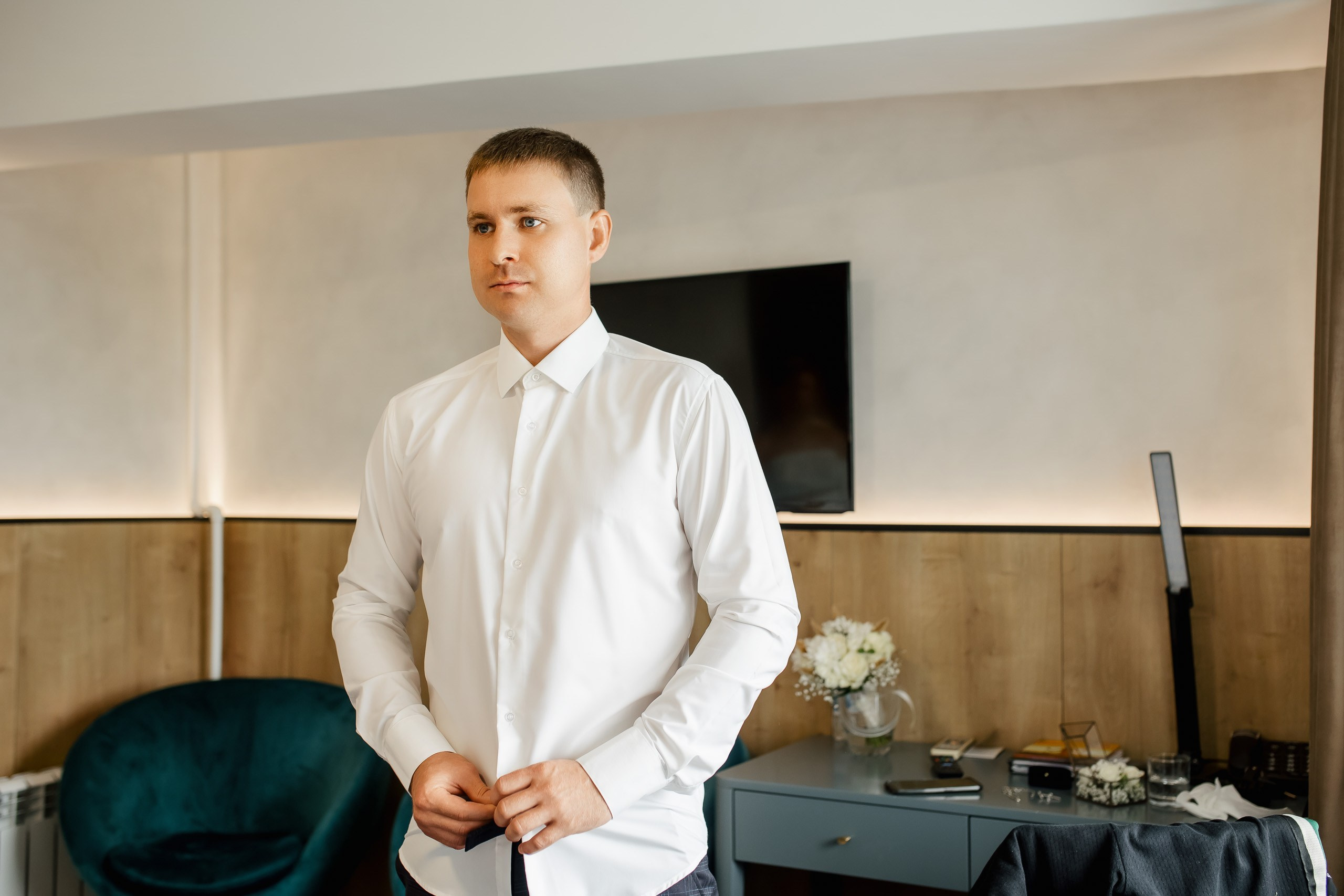 Евгений и Юлия. Совместные сборы. Интурист. Выездная. Фото с Китами. Свадебный фотограф в Хабаровске