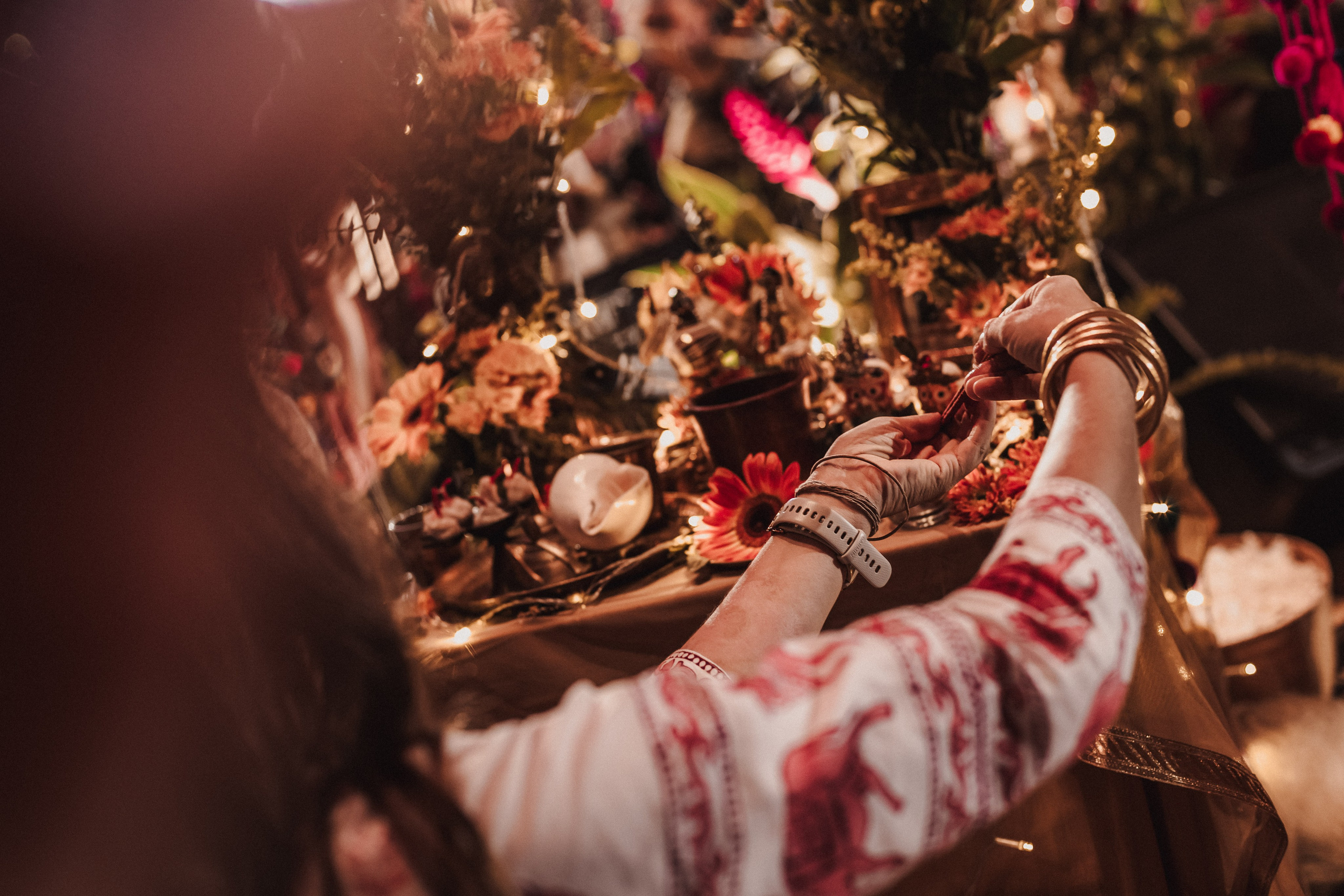 Hanuman Project kirtan at Alchemy march. Mariam Bagdasaryan