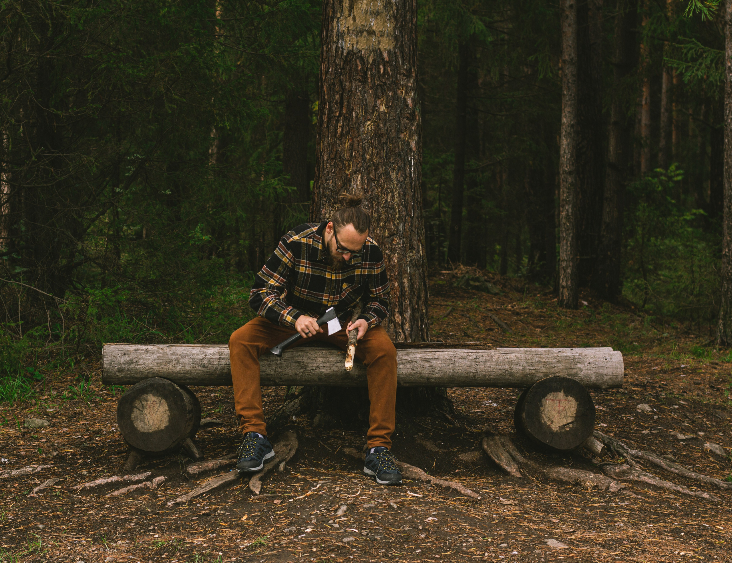 Александр и лес. Фотограф из Первоуральска Роман Заиченко
