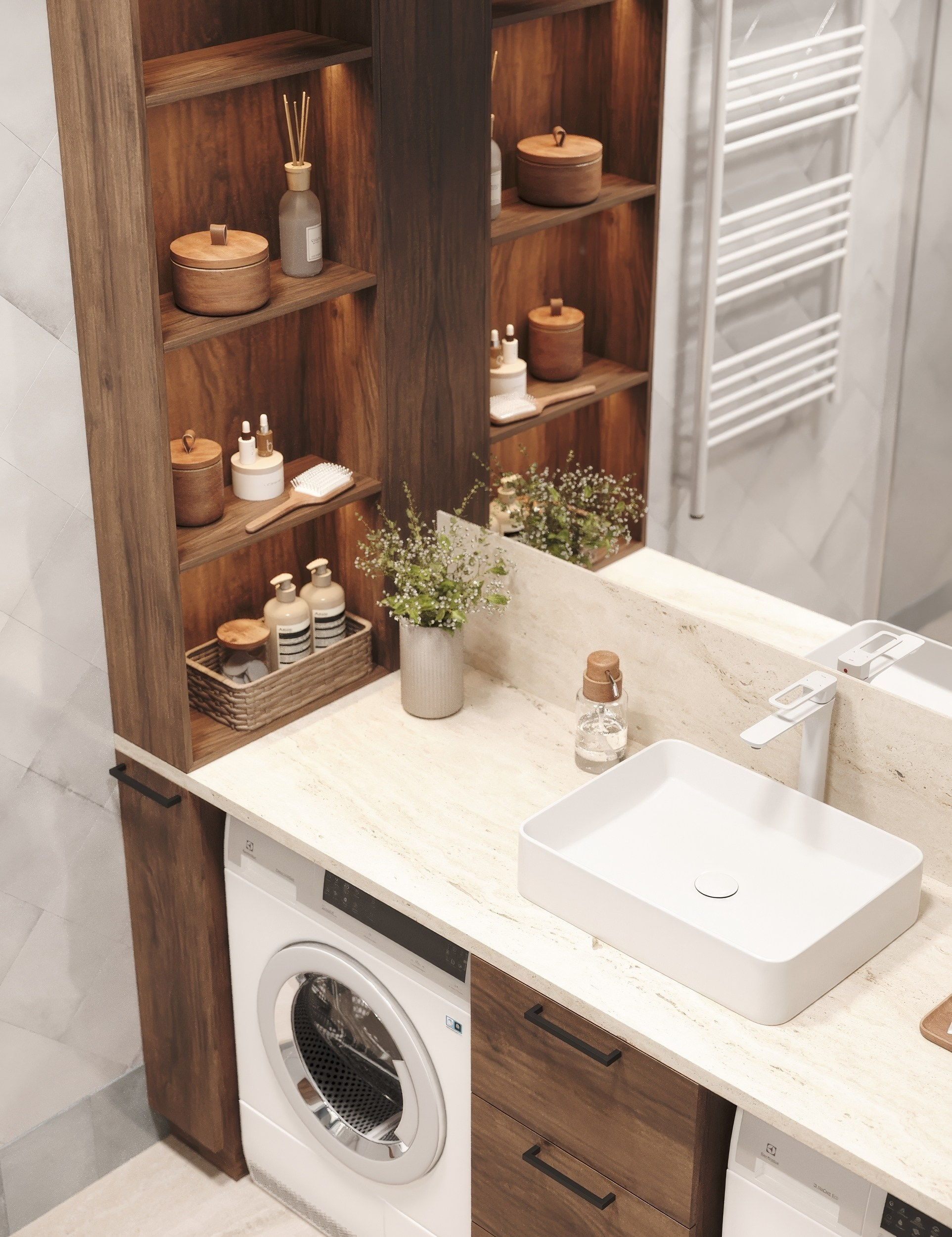 Визуализация интерьера квартиры в Санкт-Петербурге. 3d визуализатор marybond3d