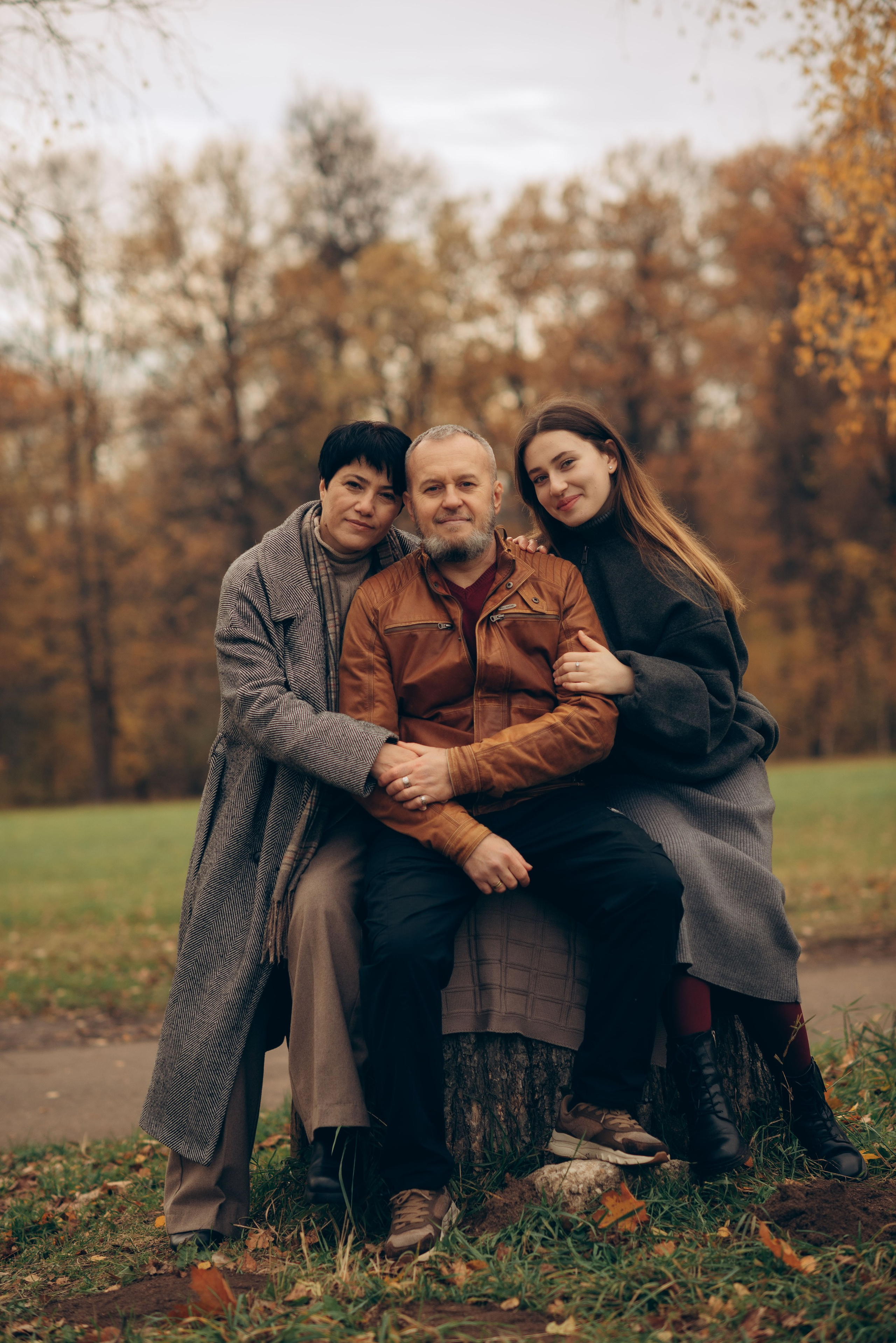 Осенняя прогулка. Семейный фотограф в Домодедово и Москве Елена Пичугина