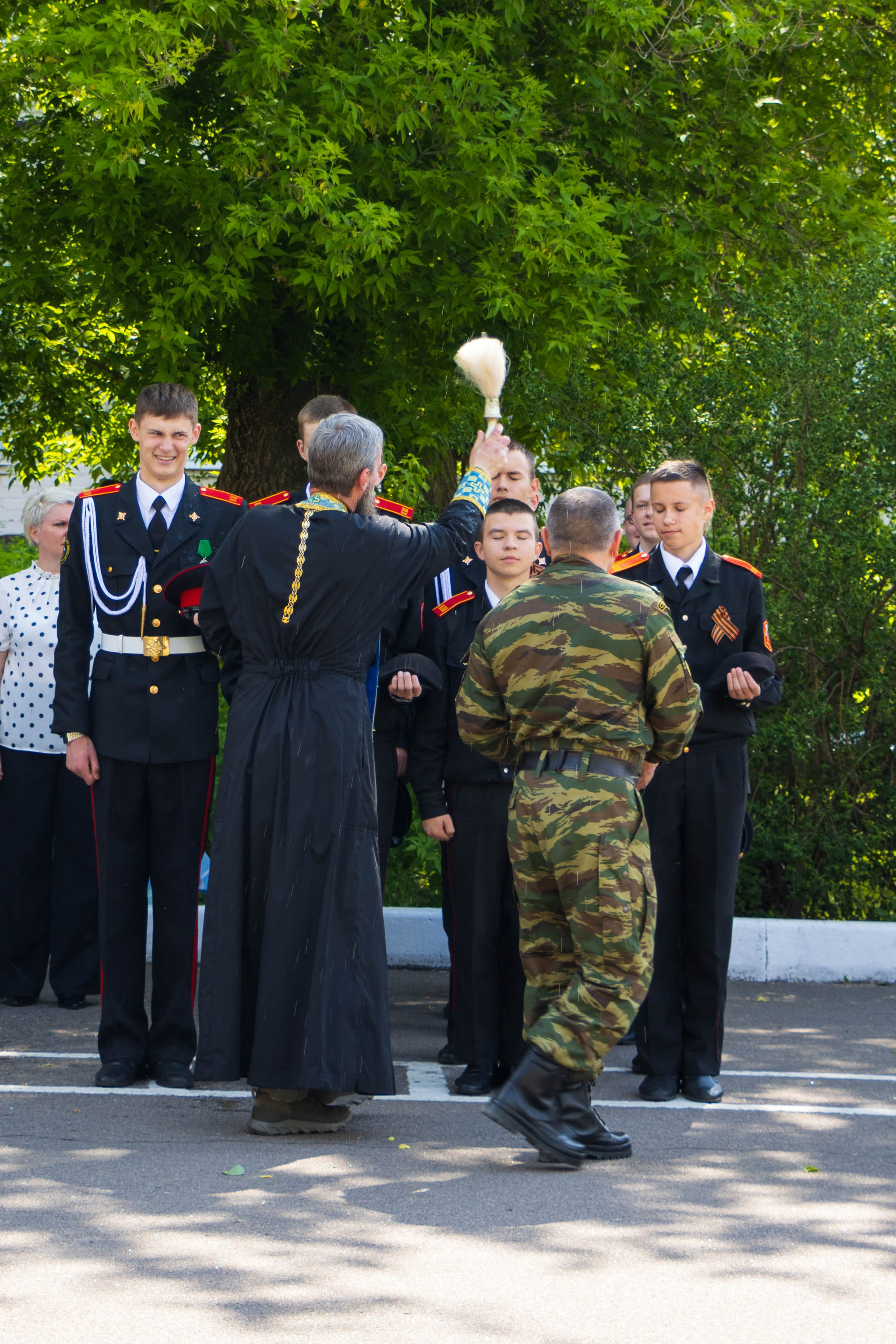 Последний звонок 2025 взвод 8"б». Фотограф Татьяна Матрос