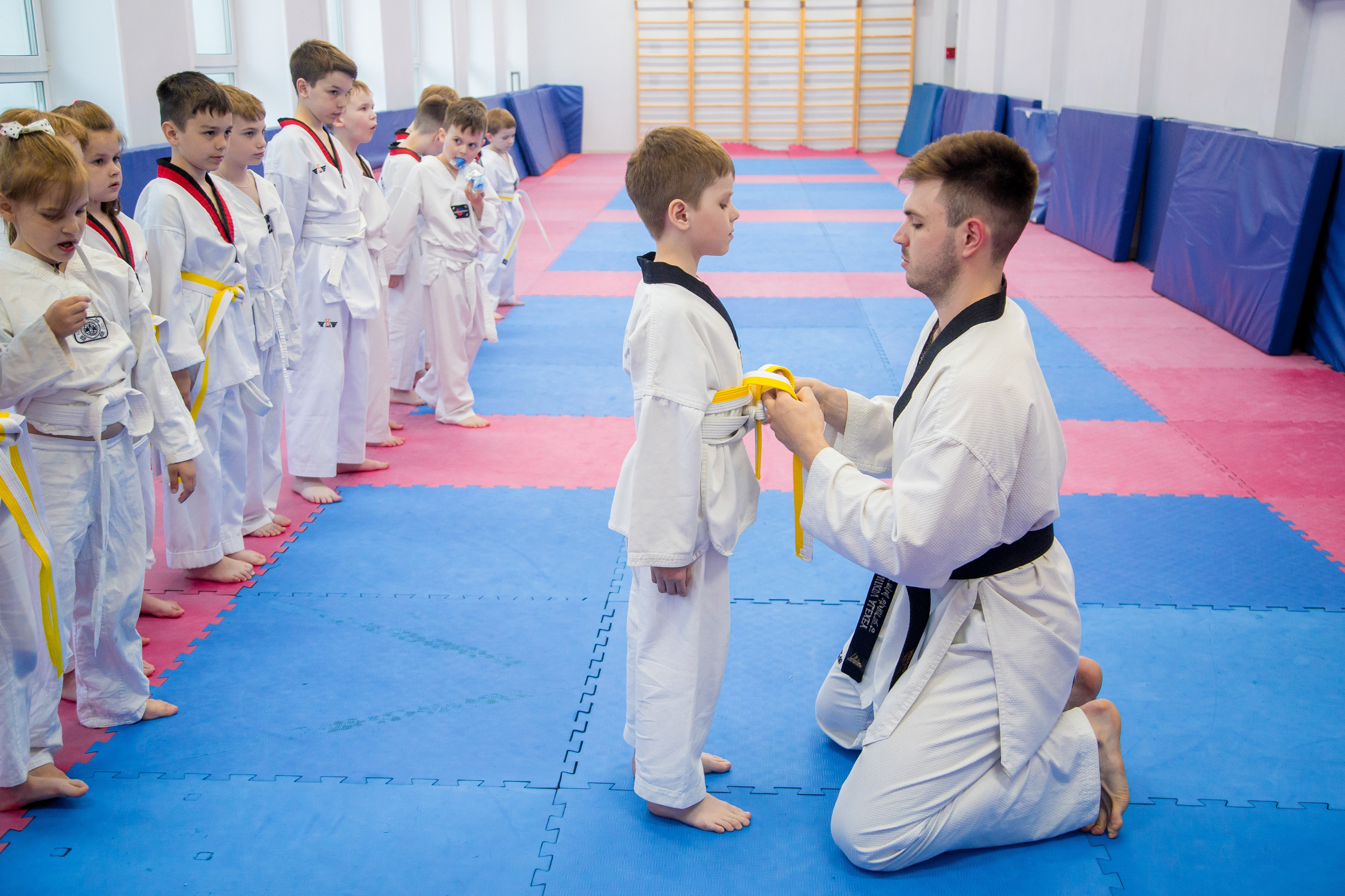 Желтый пояс по тхеквандо. Репортажный фотограф Борис Геер