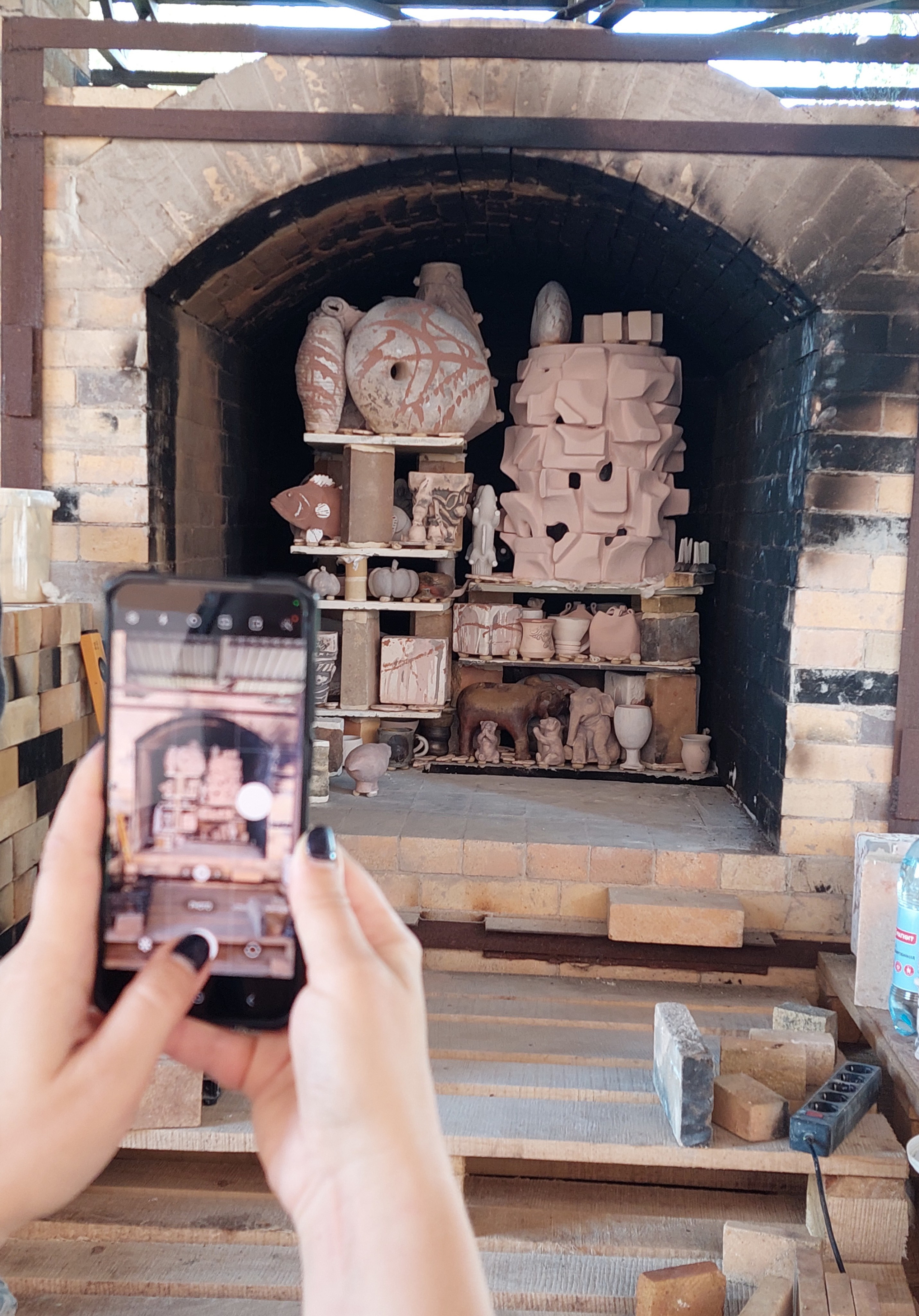 Дровяные обжиги. Мстинская Гончарня