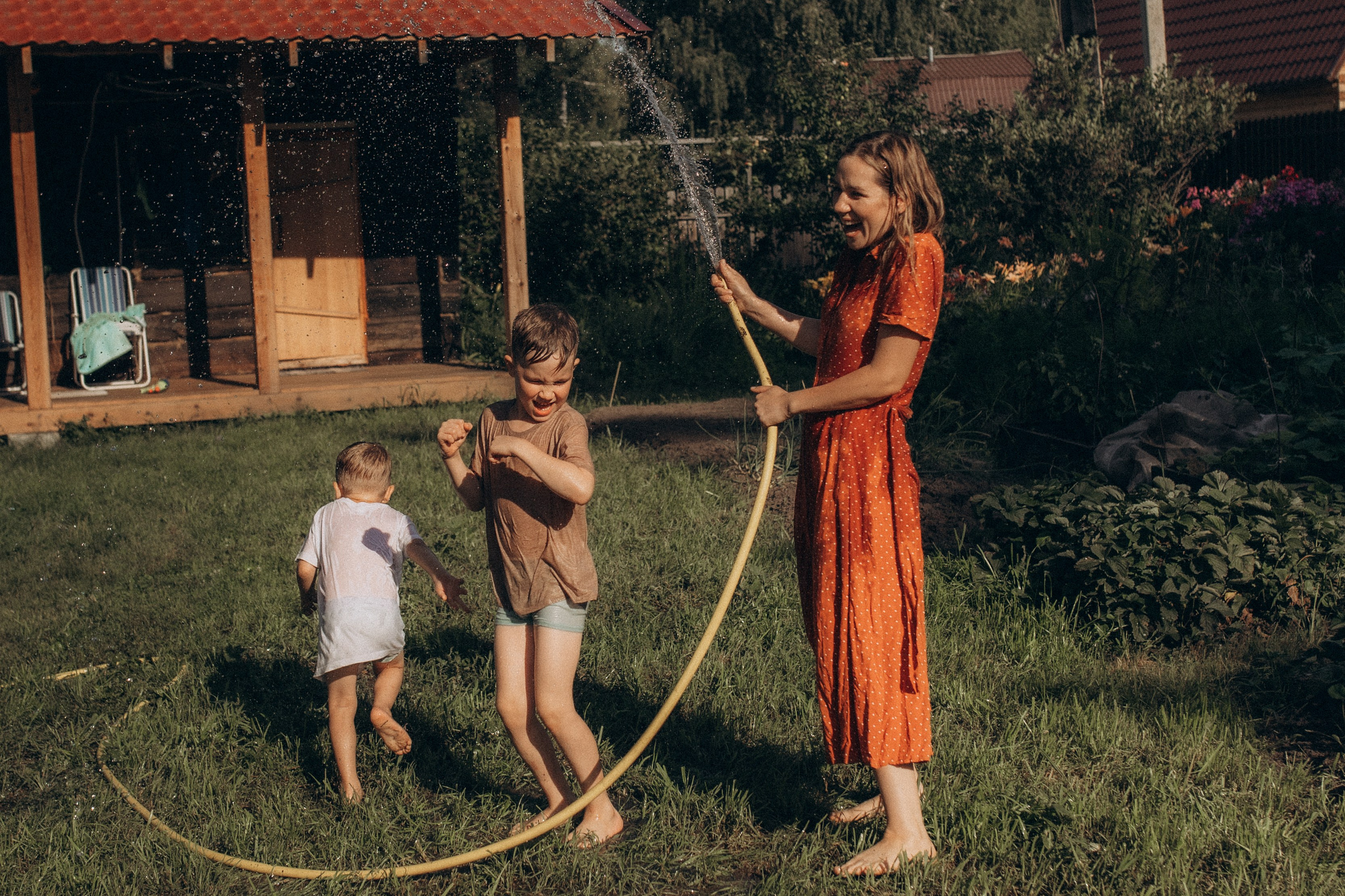 Дачная история. Семейный фотограф lifestyle в Новосибирске Елена Шпилевая