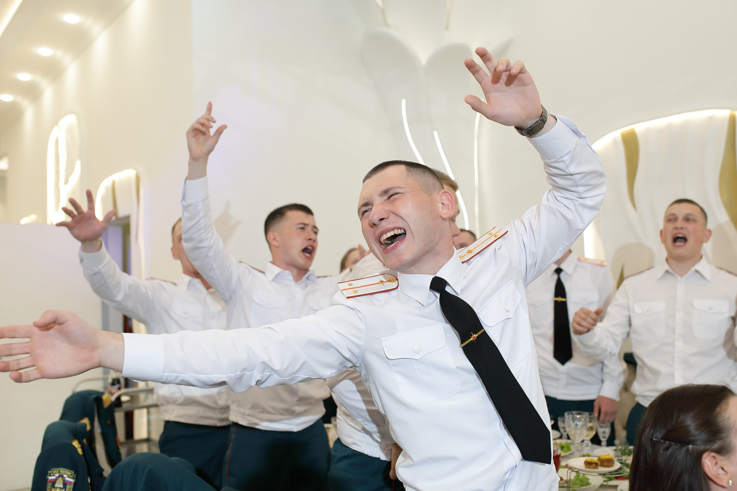 Выпуск Уральского института ГПС МЧС России дворец свадеб Екатеринбург