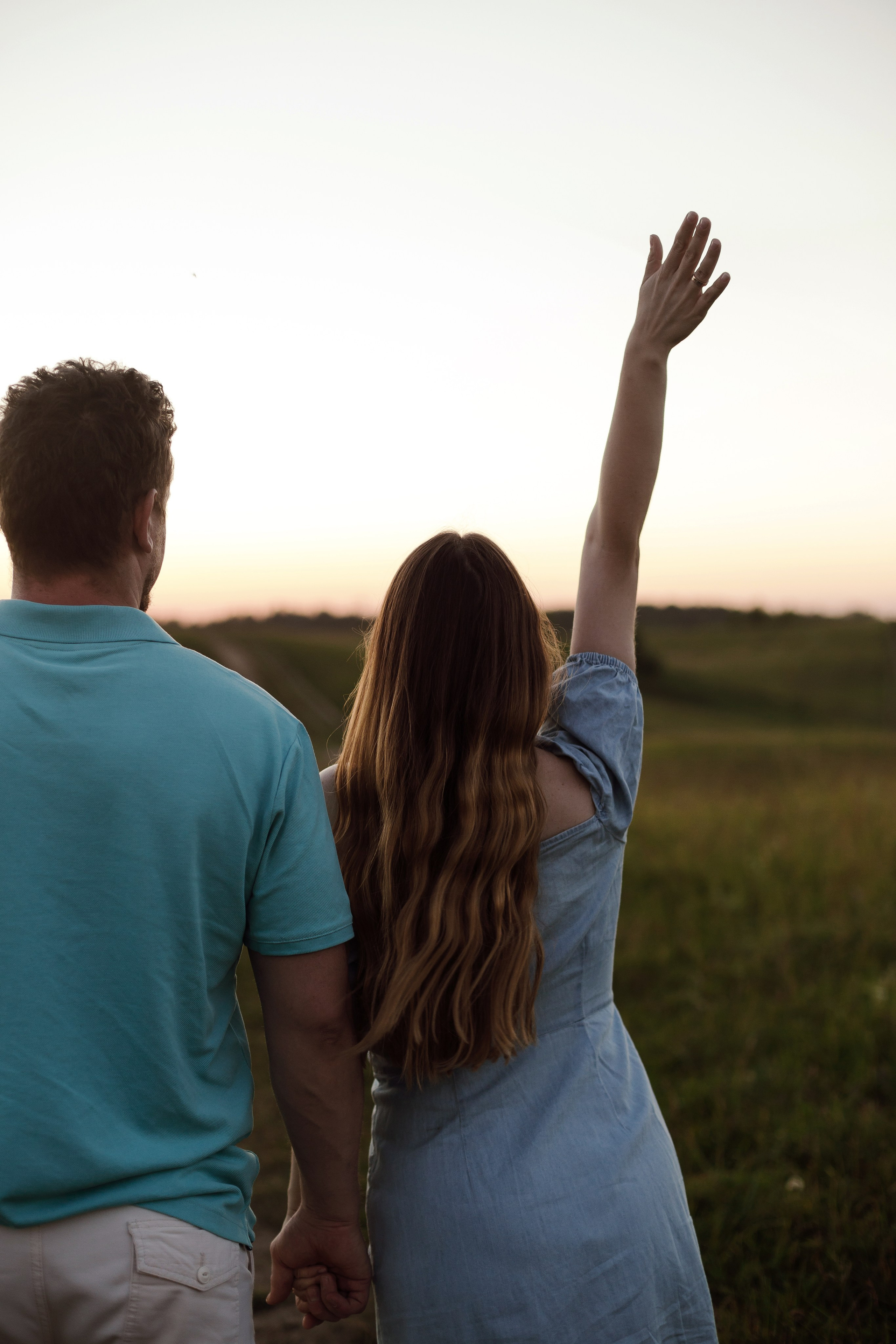Колтушские высоты — Марина и Сергей. Портретный фотограф в Санкт-Петербурге Элина Ситникова