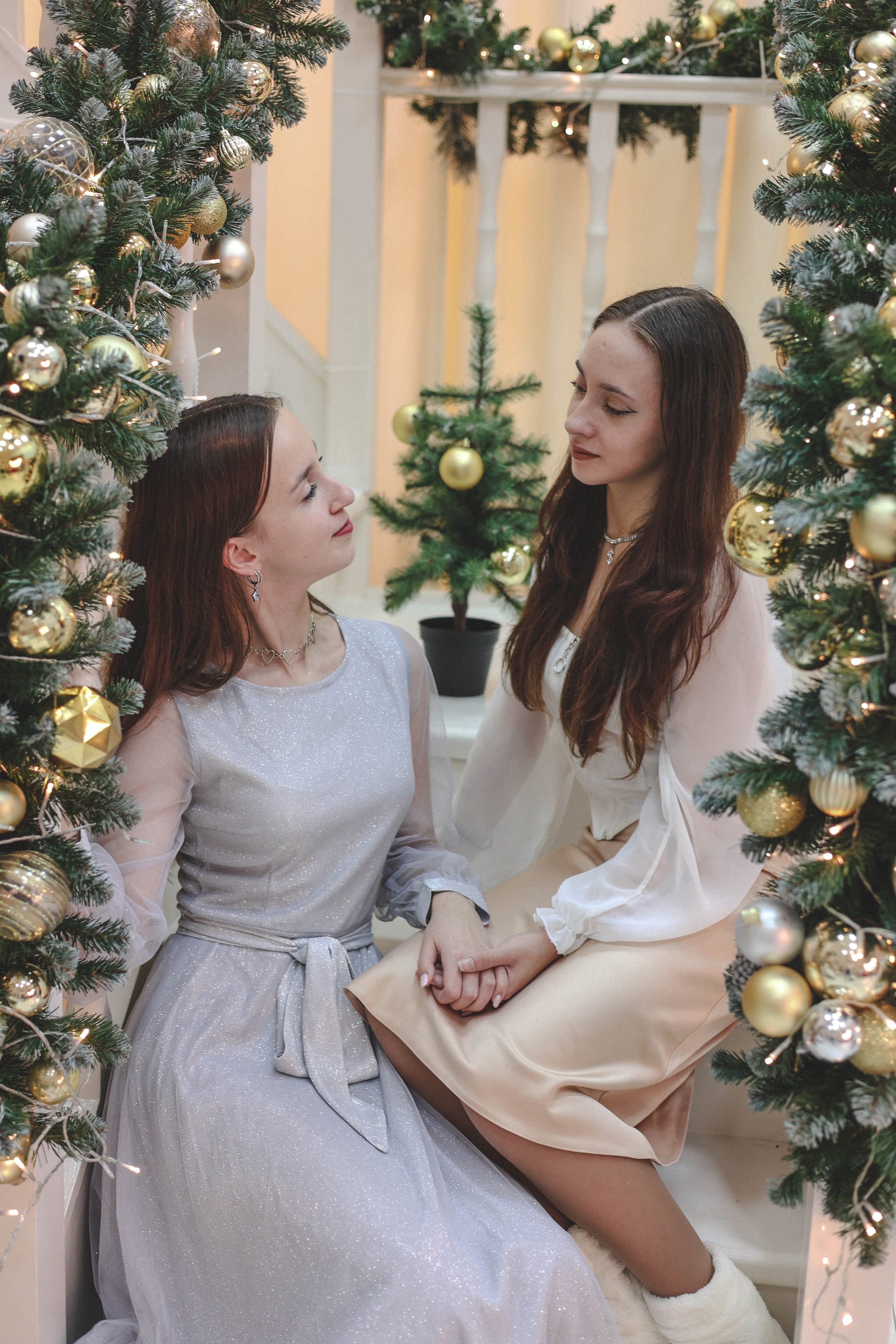 Новогодняя история «Ирина и ее семья». Фотограф в Москве Анастасия Калинина