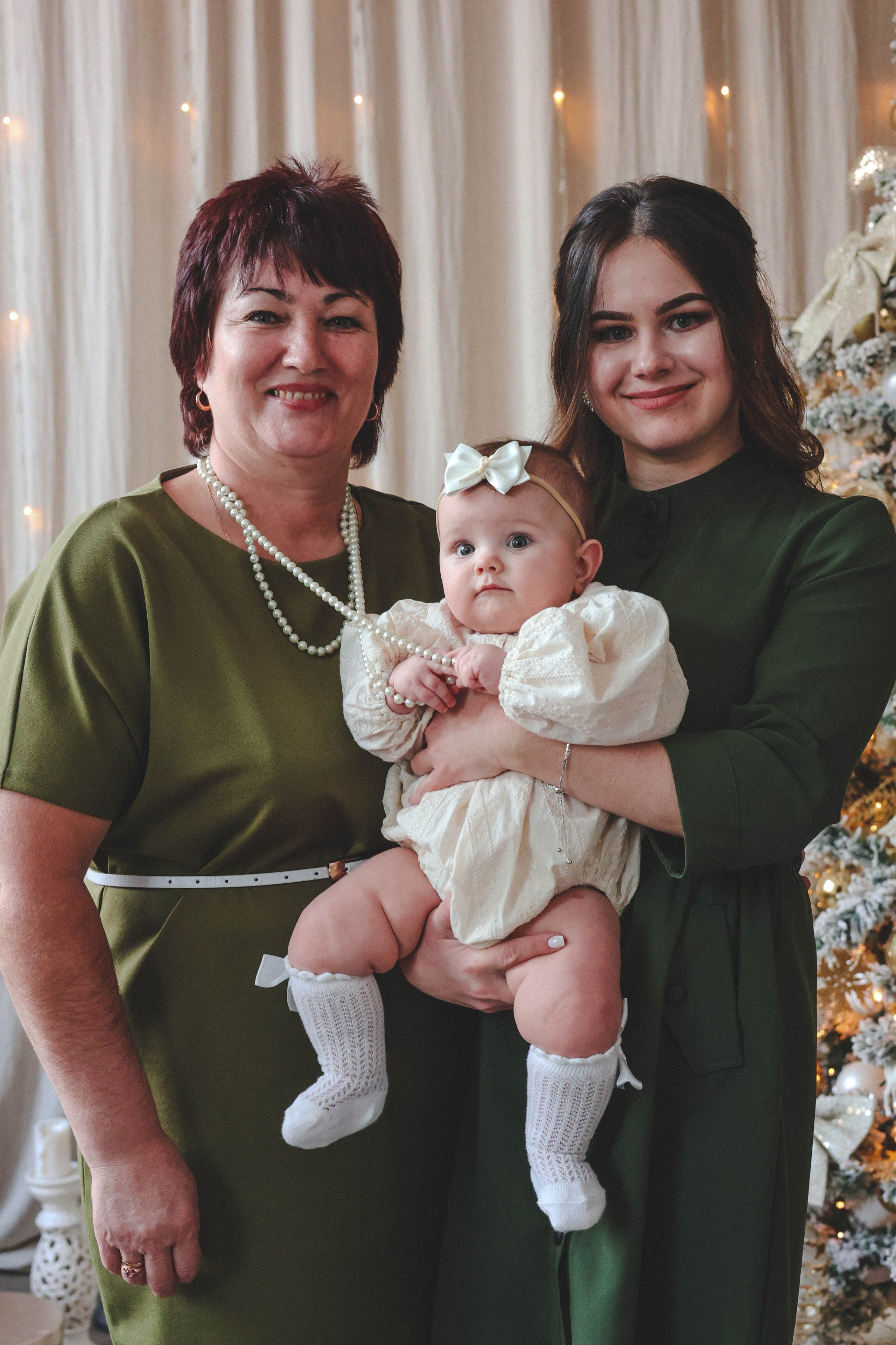 Новогодняя история «Светлана и ее семья». Фотограф в Москве Анастасия Калинина