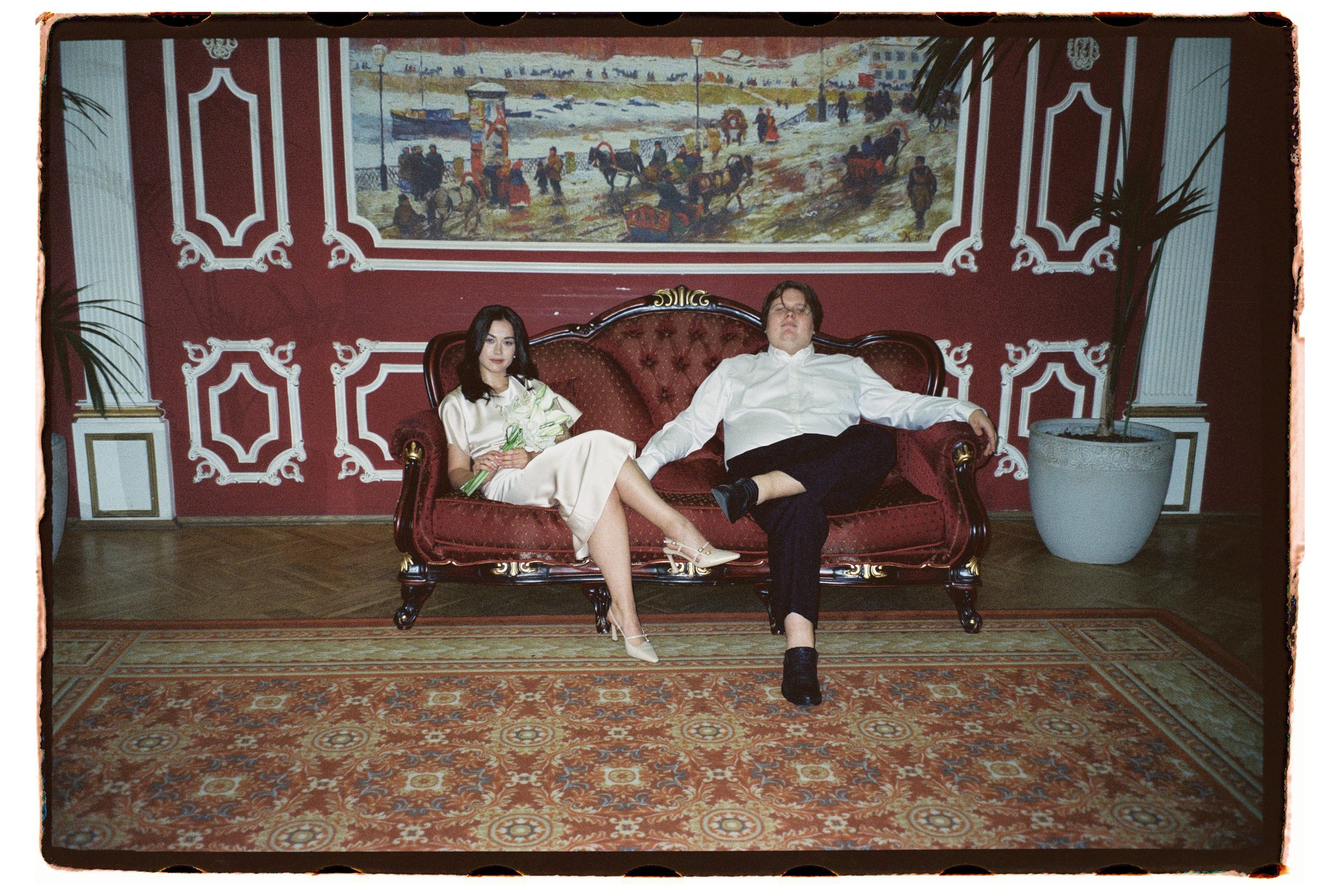 На плёнку (Андрей и Дарья). Фотограф в Москве — Евгения Прокопенко