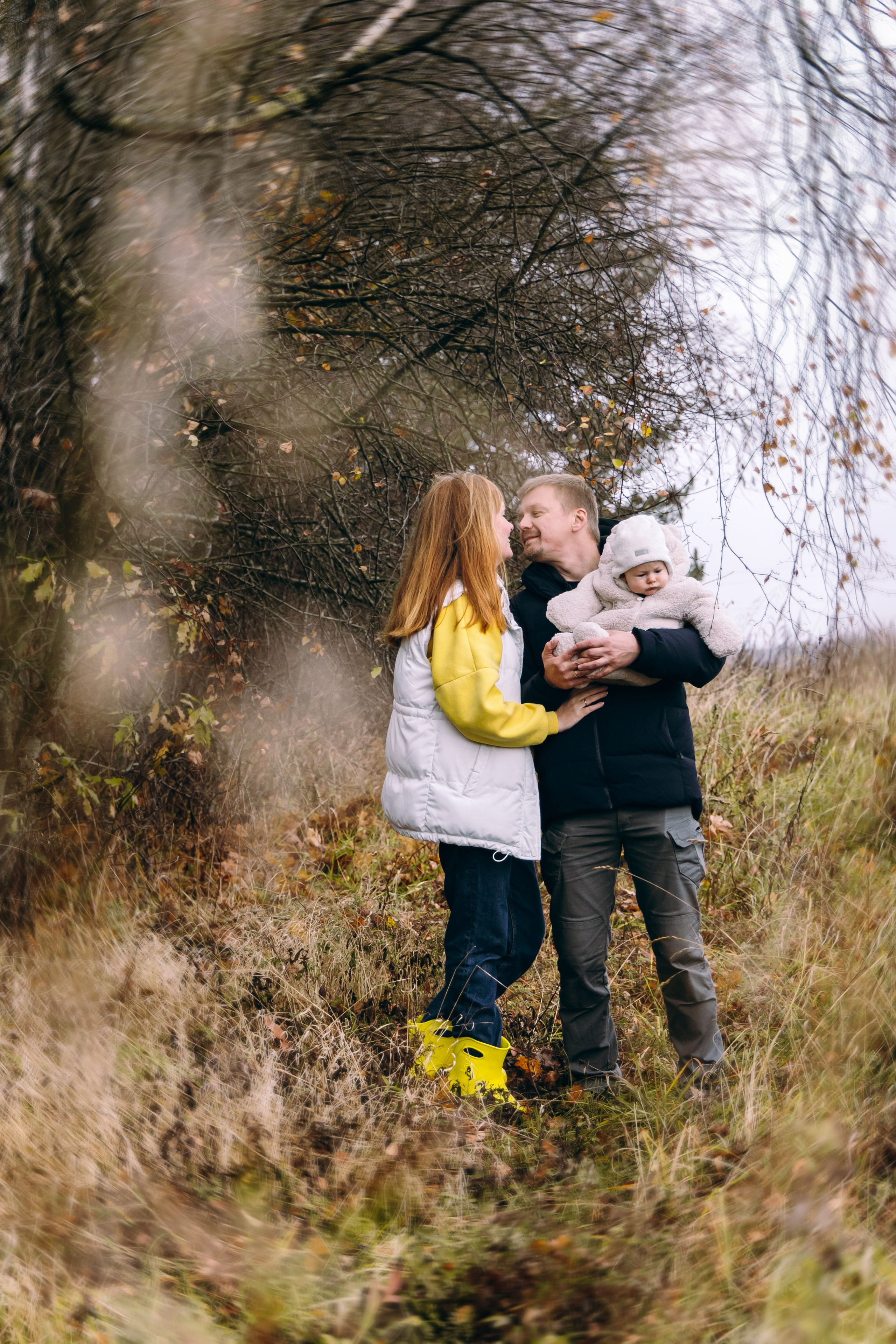 Осенние зарисовки с Сергеем, Татьяной и Сашей. Детский и семейный фотограф Афанасьева Ольга. Санкт-Петербург