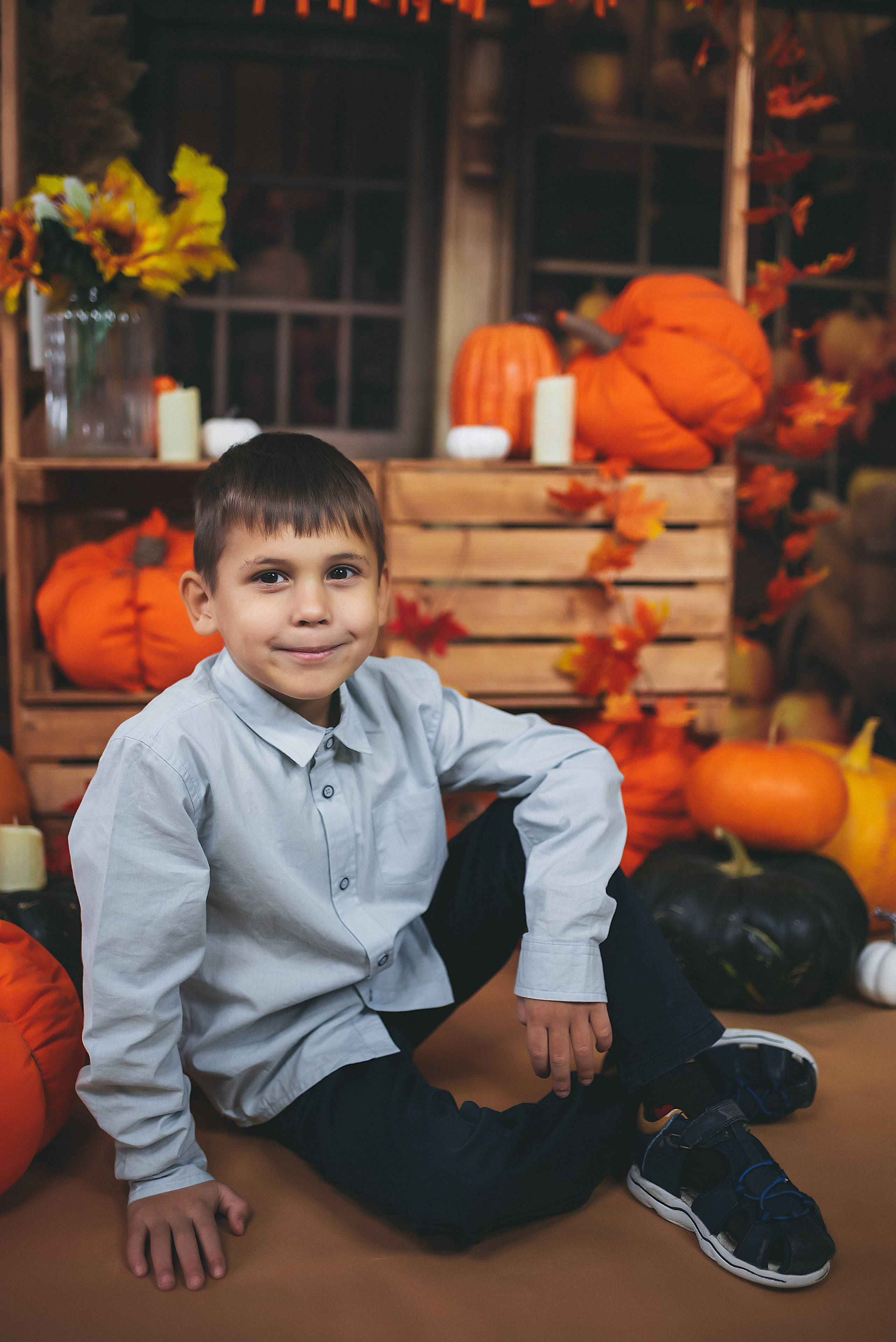 ПРОЕКТ осенний «Тыковки». Семейный и детский фотограф в Тейково