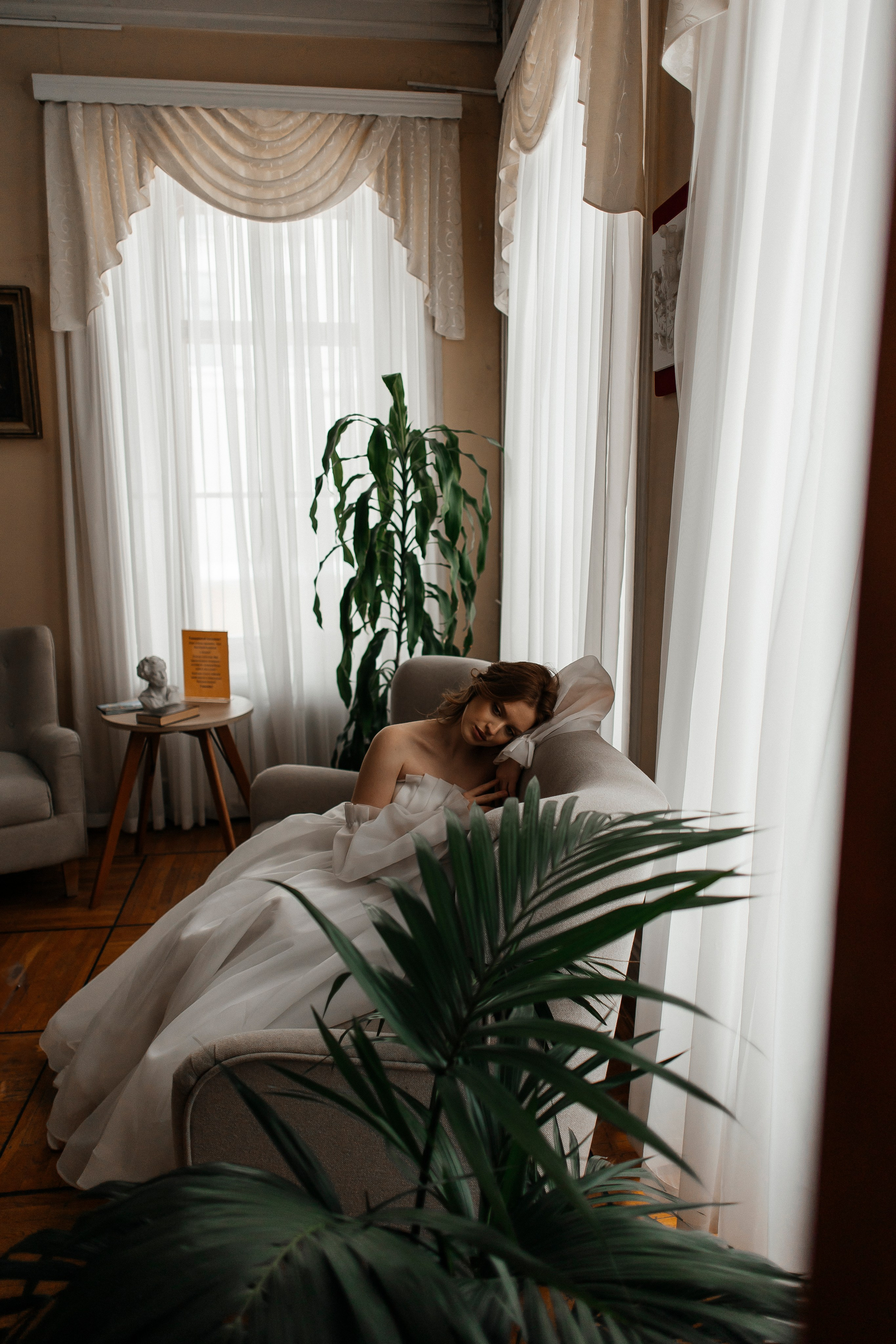 Мария и Александр (съемка в библиотеке). Фотограф в Москве Екатерина Потапова