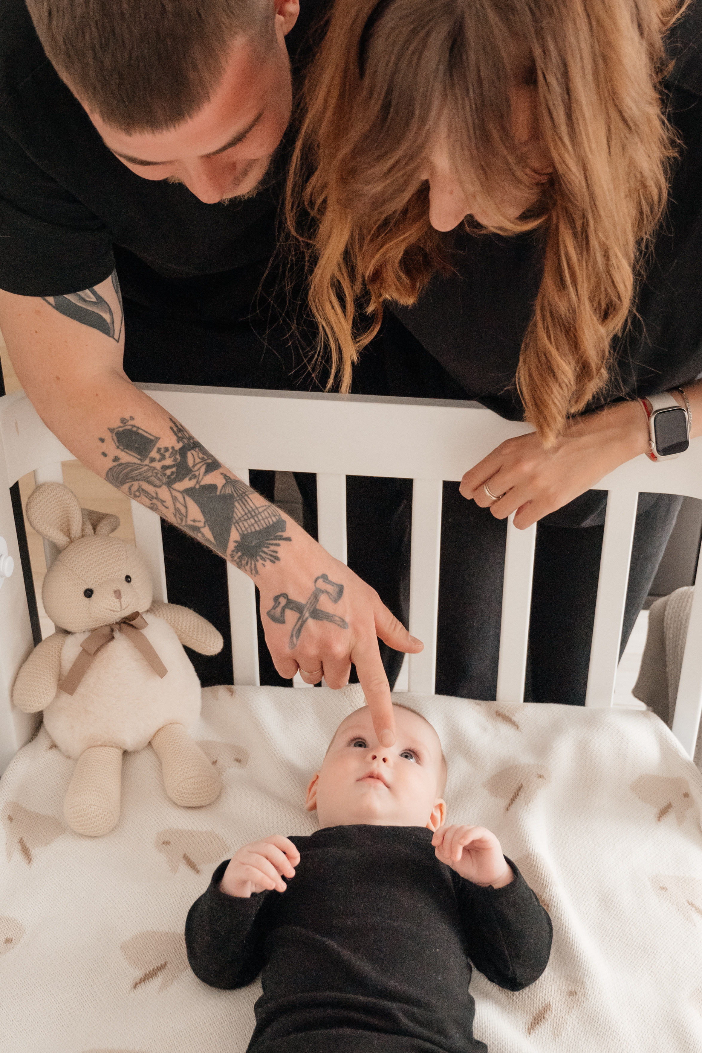 Анастасия, Андрей и малышка Алина. Свадебный и семейный фотограф Юлия Чернобай | Подольск, Москва, Московская область