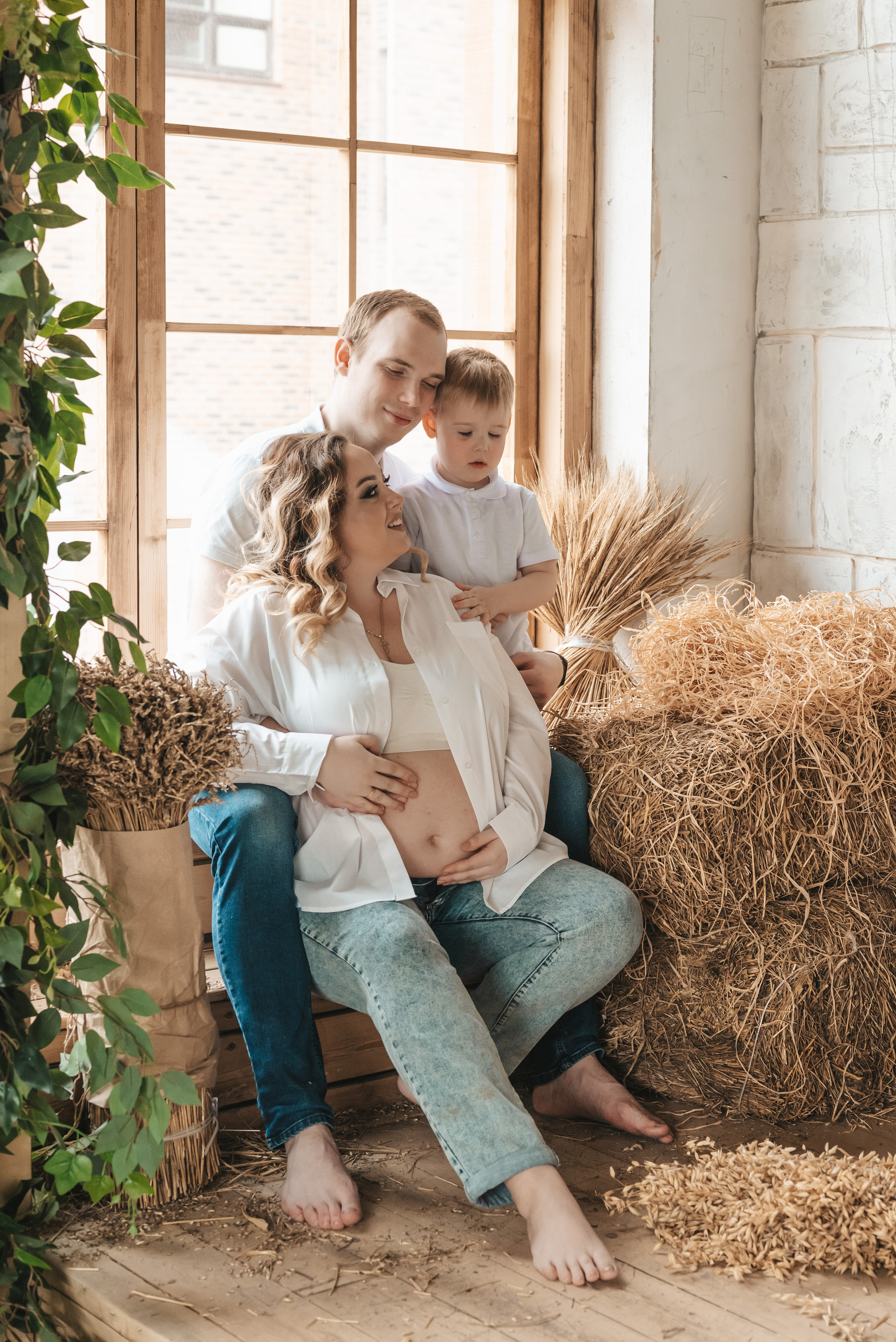 Кристина с семьёй. Свадебный и семейный фотограф Юлия Чернобай | Подольск, Москва, Московская область