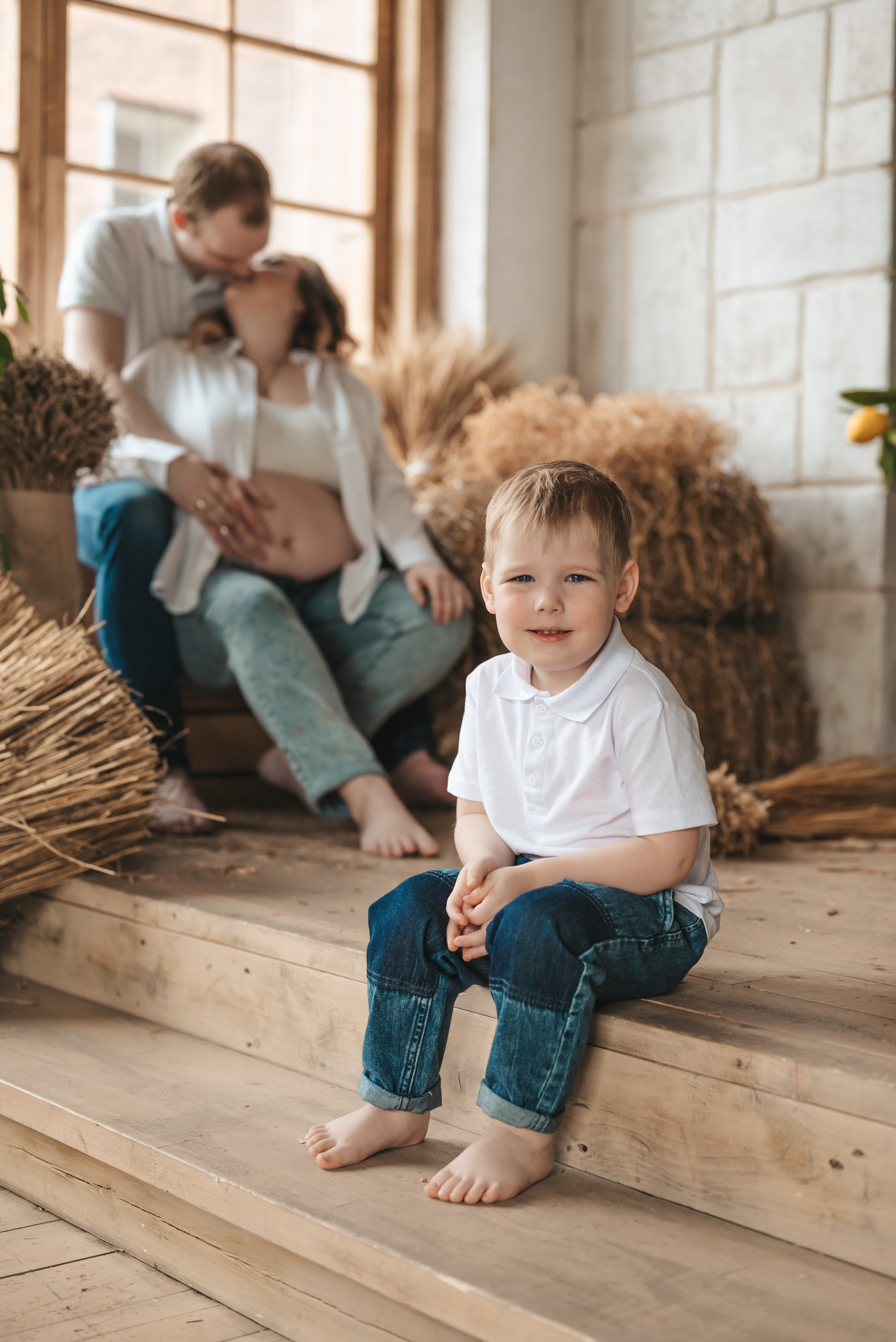 Кристина с семьёй. Свадебный и семейный фотограф Юлия Чернобай | Подольск, Москва, Московская область