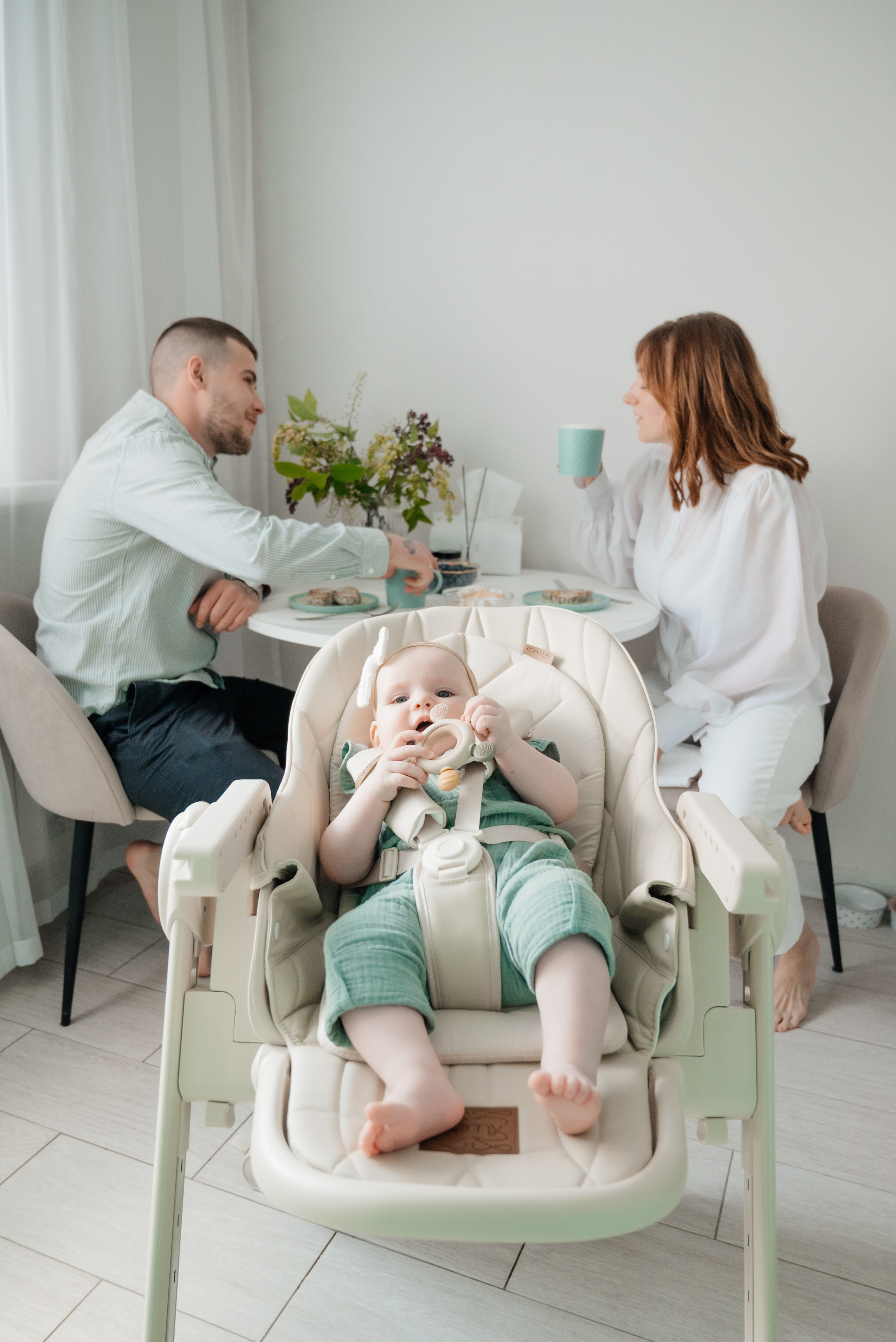 Анастасия, Андрей и малышка Алина. Свадебный и семейный фотограф Юлия Чернобай | Подольск, Москва, Московская область