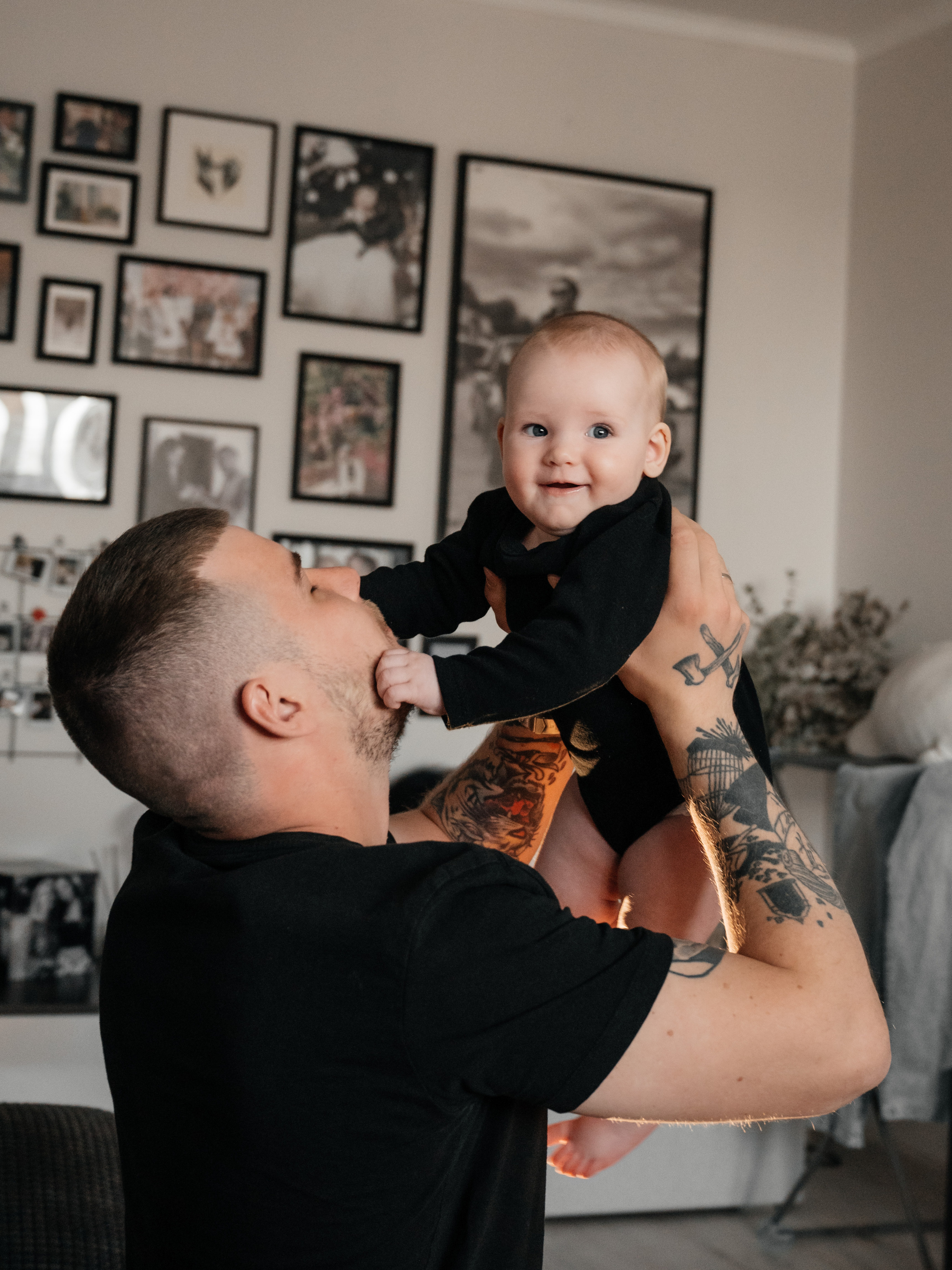 Анастасия, Андрей и малышка Алина. Свадебный и семейный фотограф Юлия Чернобай | Подольск, Москва, Московская область