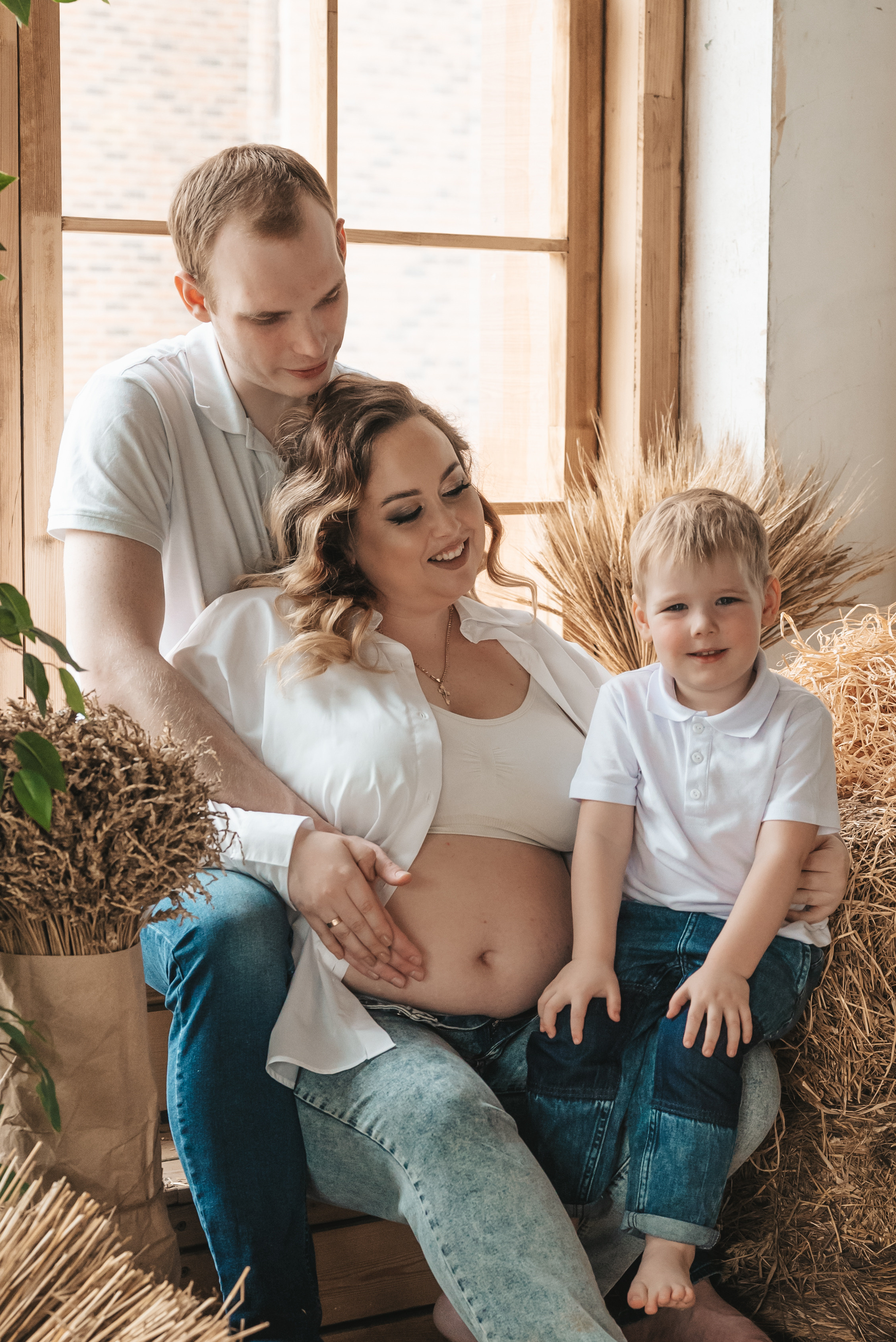 Кристина с семьёй. Свадебный и семейный фотограф Юлия Чернобай | Подольск, Москва, Московская область