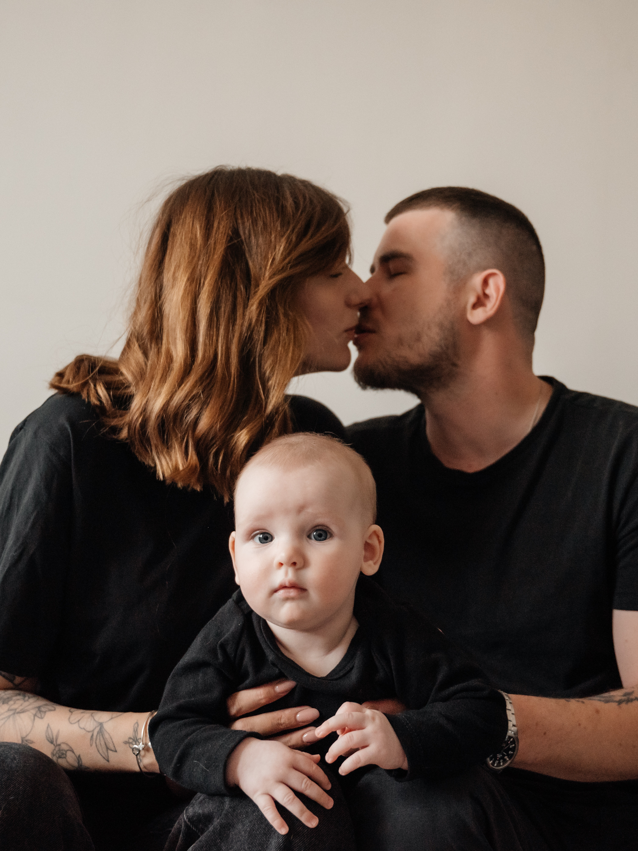 Анастасия, Андрей и малышка Алина. Свадебный и семейный фотограф Юлия Чернобай | Подольск, Москва, Московская область